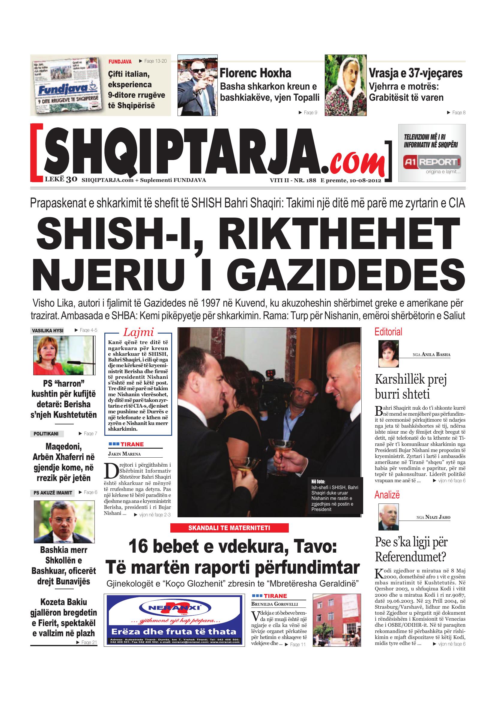 Shqiptarja.com 2012-08-10