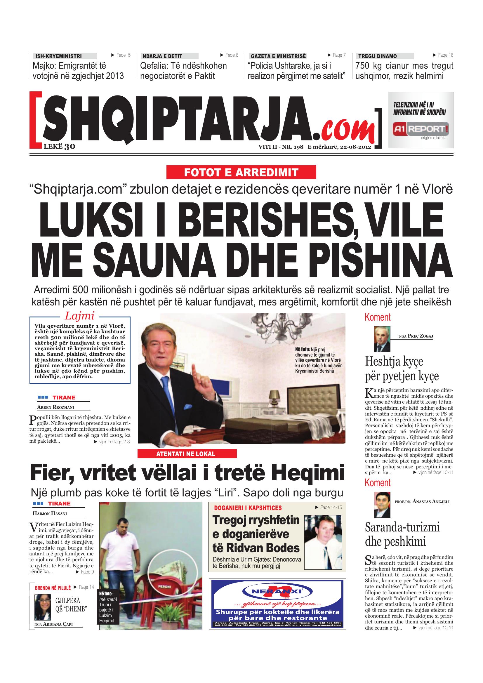 Shqiptarja.com 2012-08-22