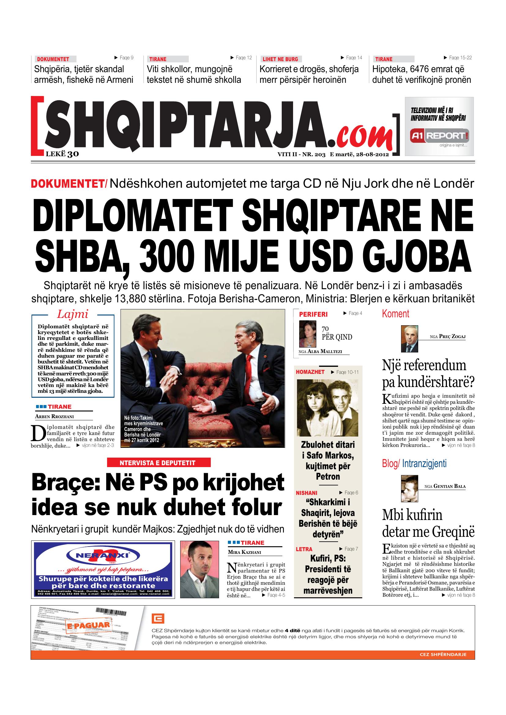 Shqiptarja.com 2012-08-28