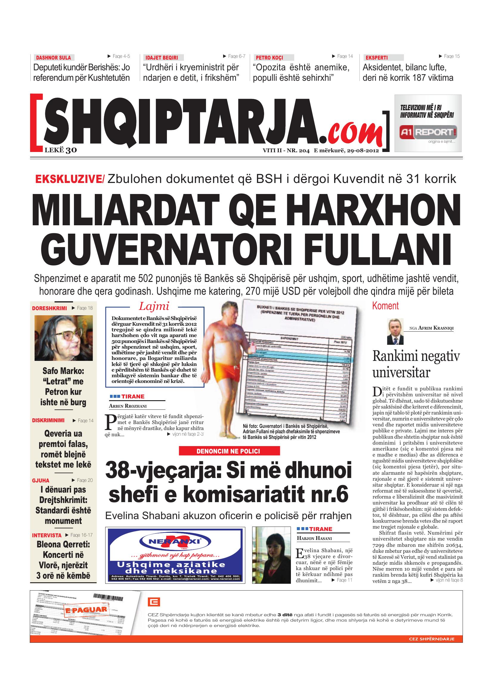 Shqiptarja.com 2012-08-29