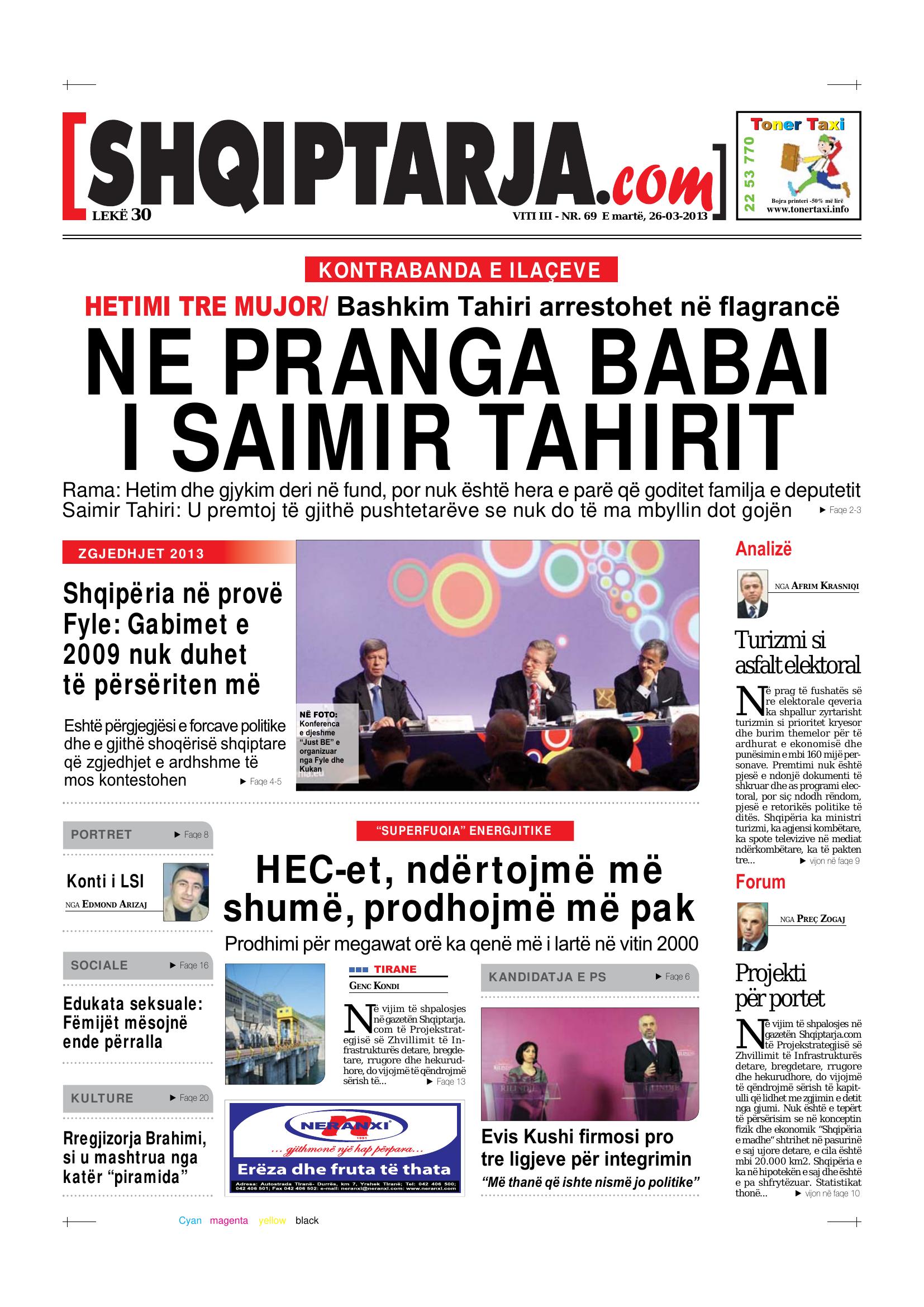 Shqiptarja.com 2013-03-26