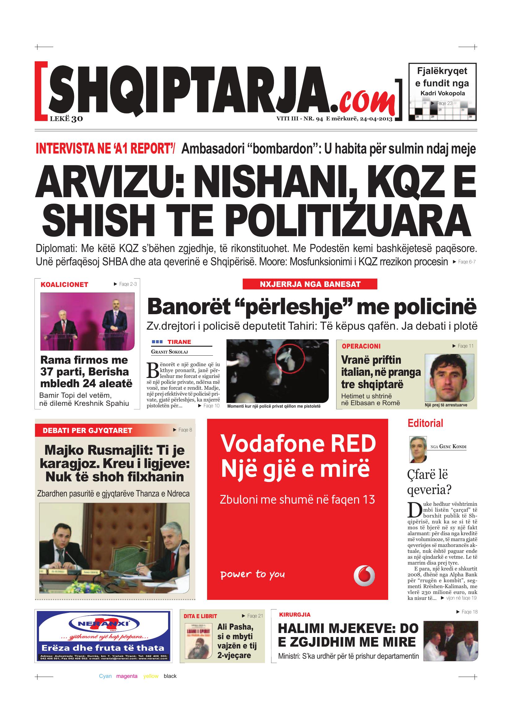 Shqiptarja.com 2013-04-24