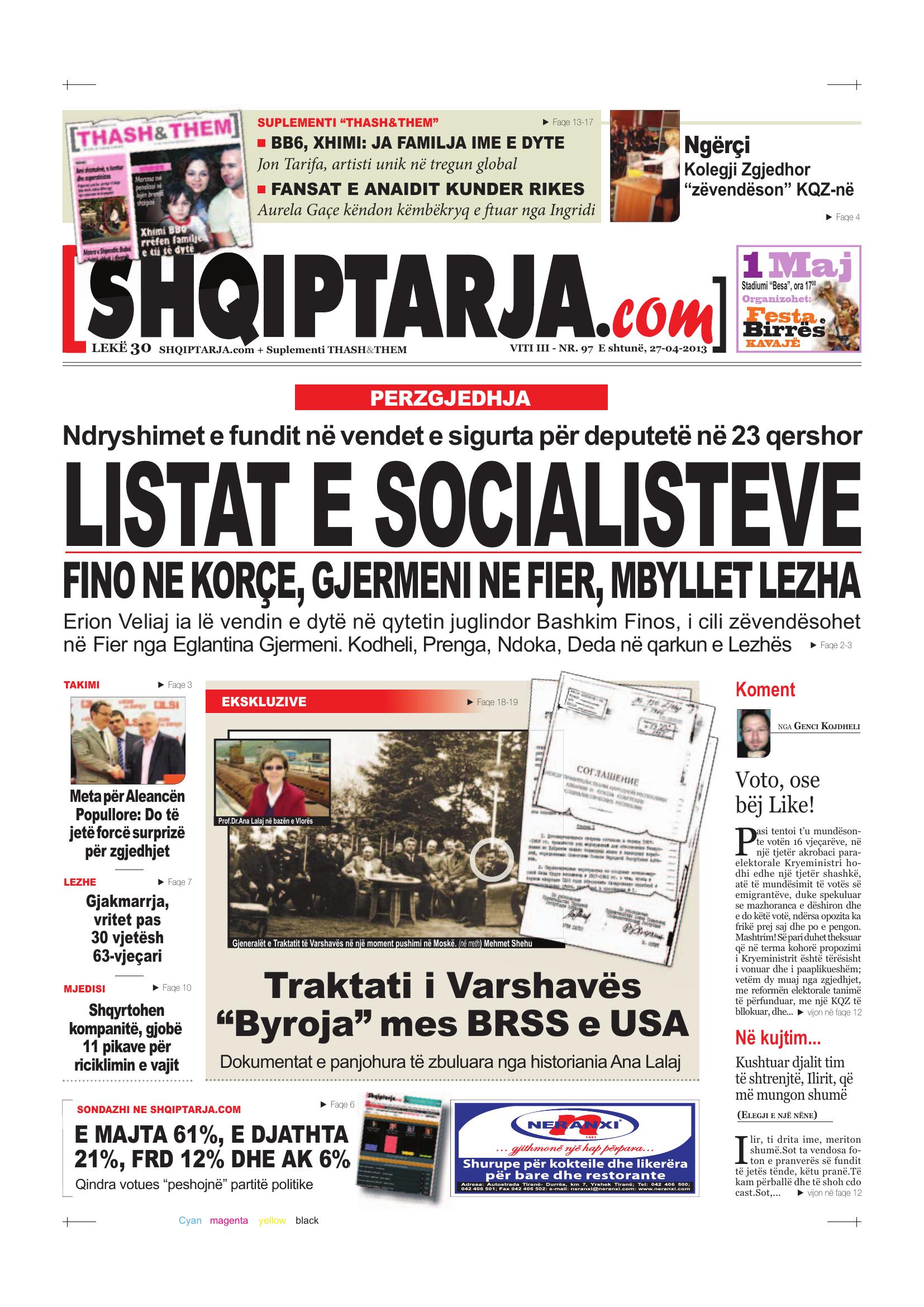 Shqiptarja.com 2013-04-27