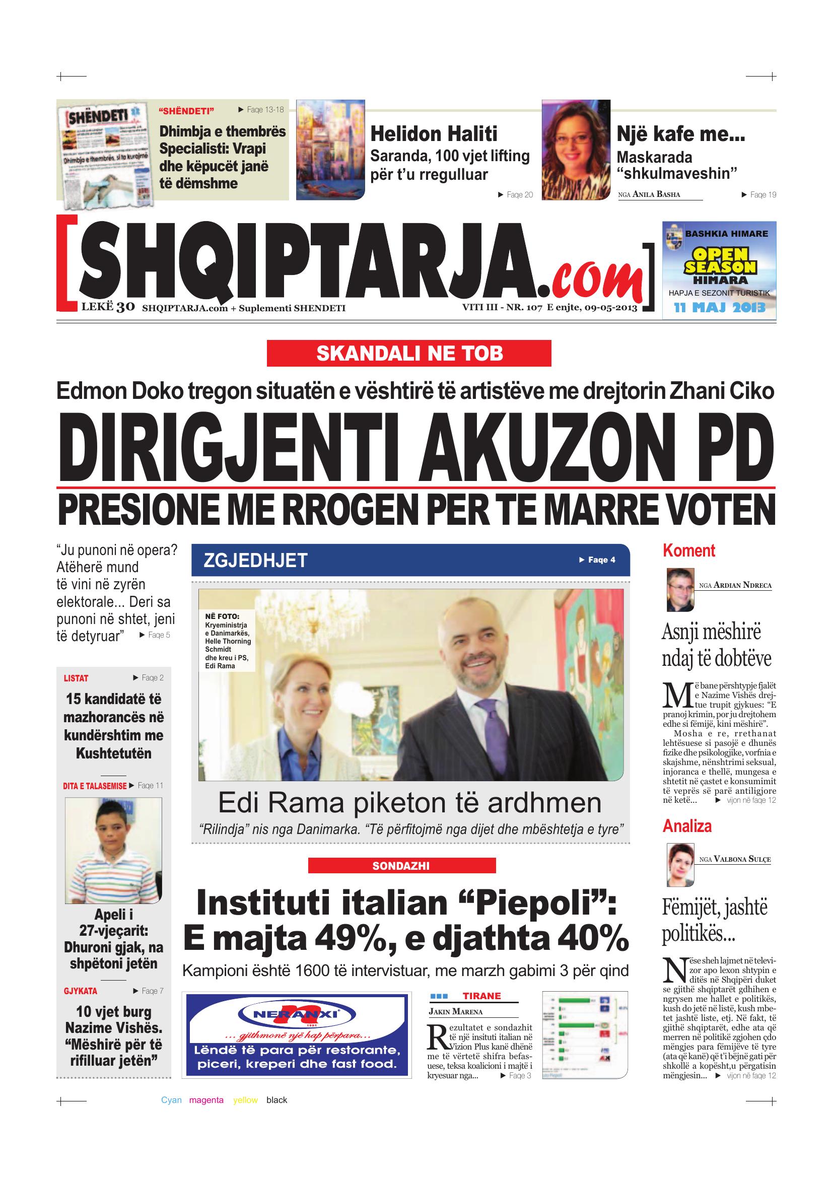 Shqiptarja.com 2013-05-09