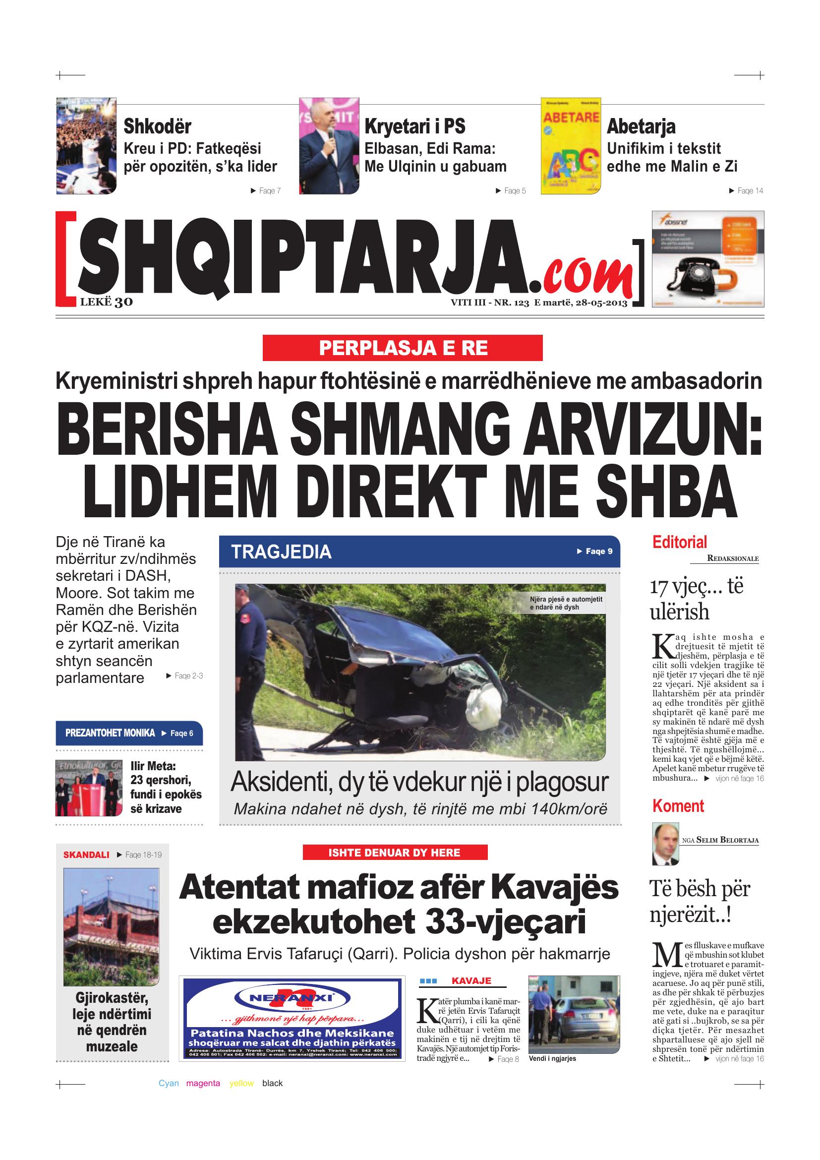 Shqiptarja.com 2013-05-28