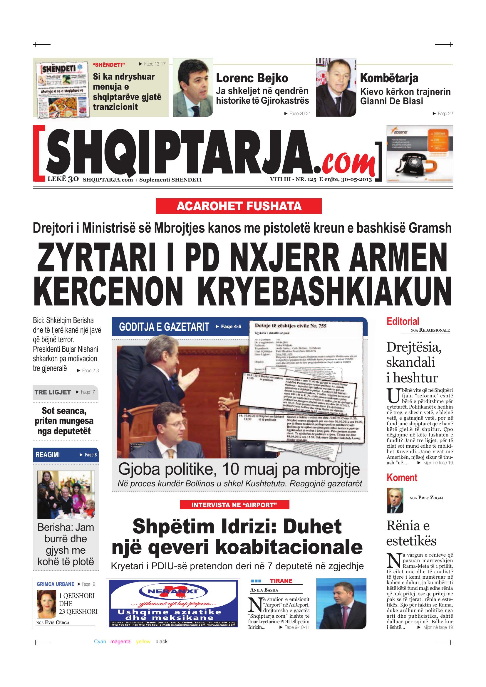 Shqiptarja.com 2013-05-30