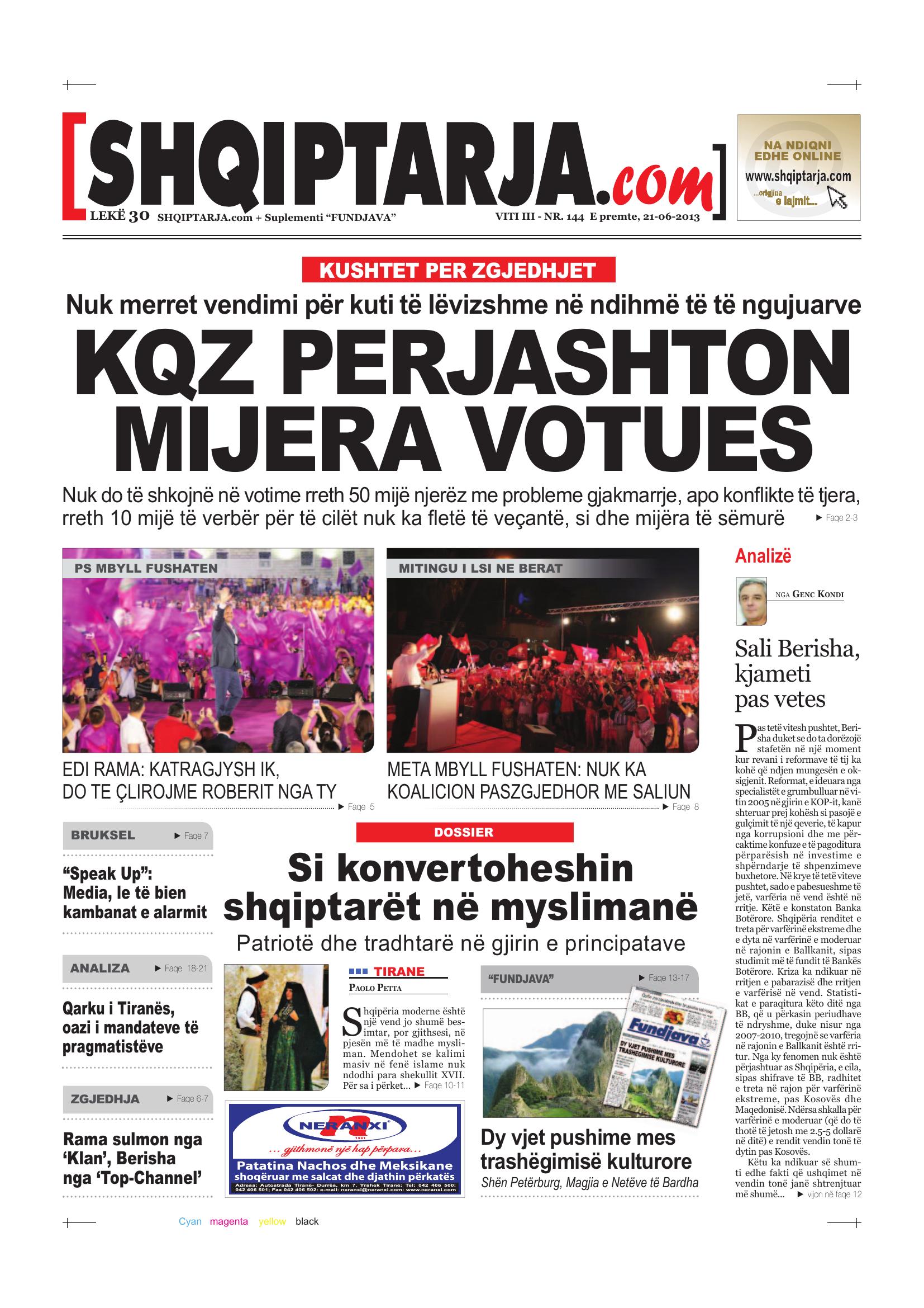 Shqiptarja.com 2013-06-21