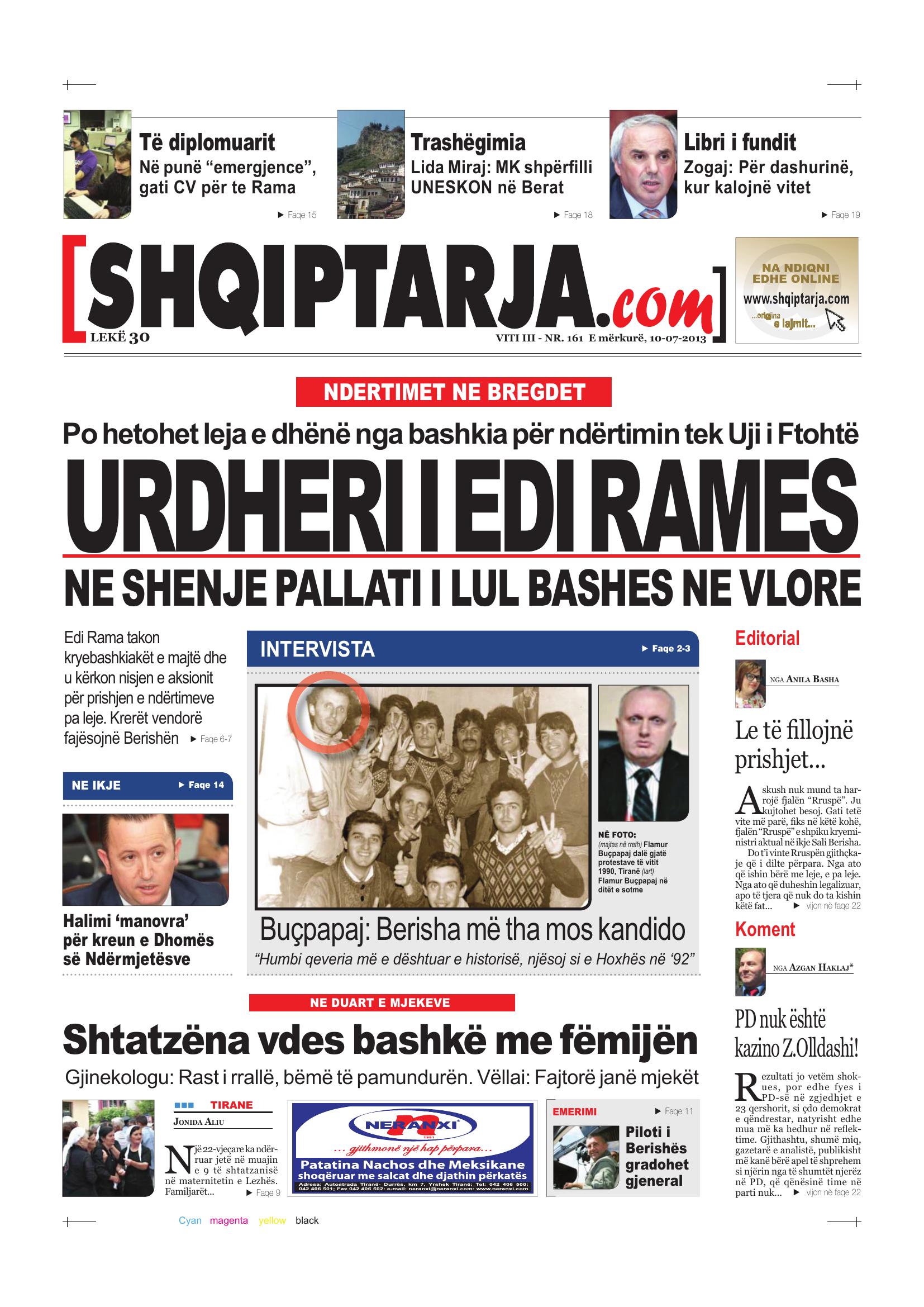 Shqiptarja.com 2013-07-10
