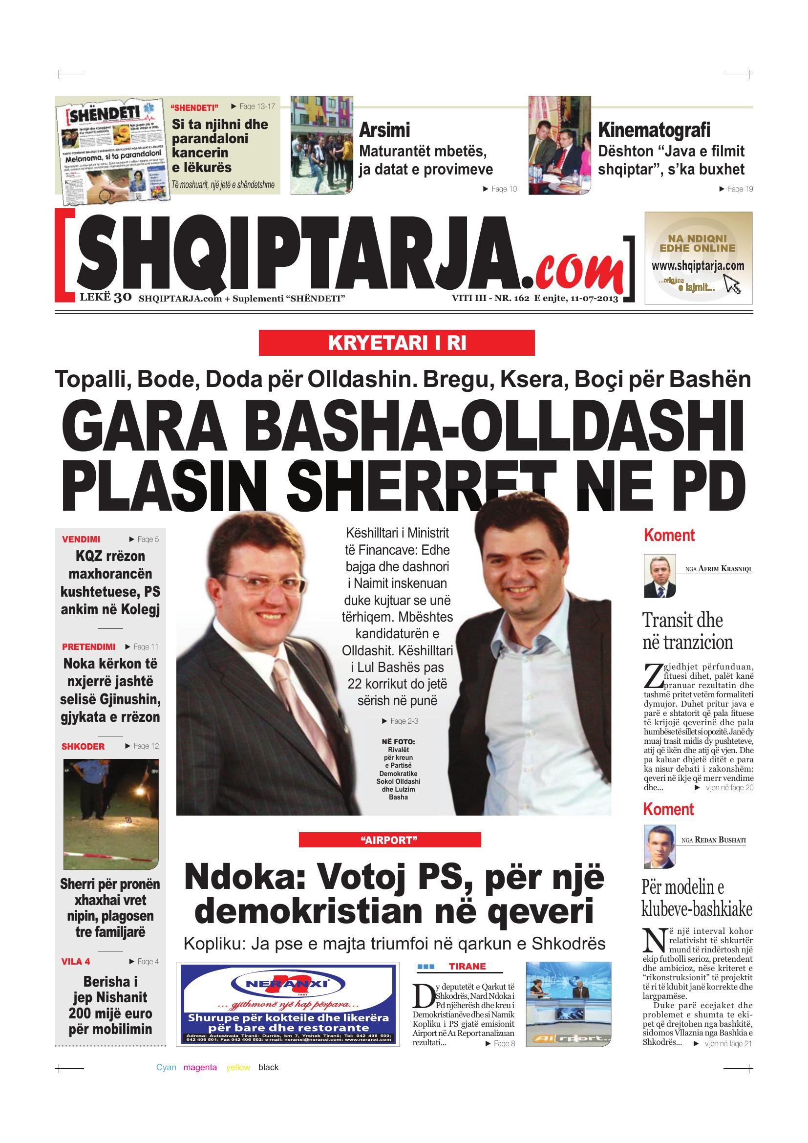 Shqiptarja.com 2013-07-11