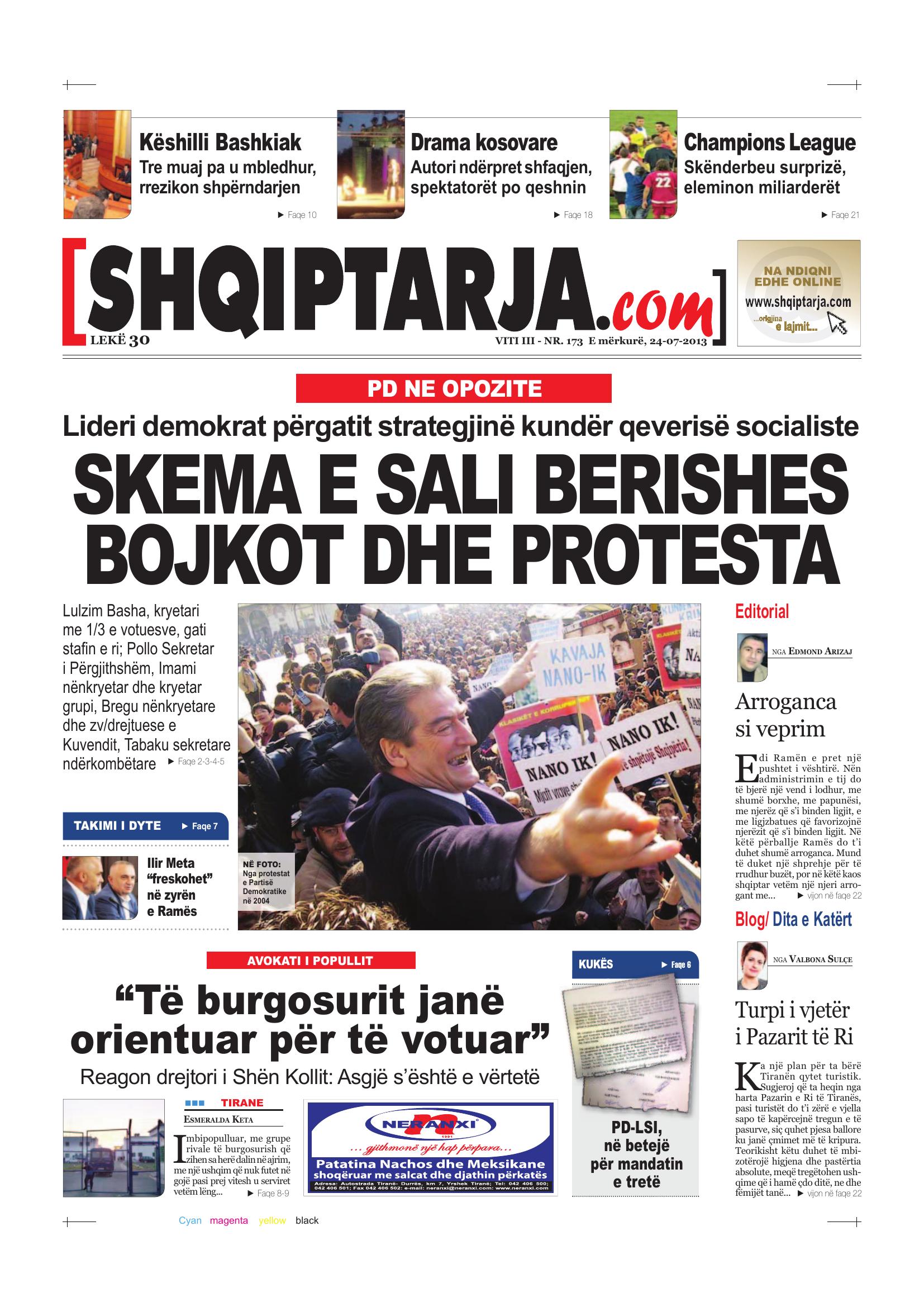 Shqiptarja.com 2013-07-24