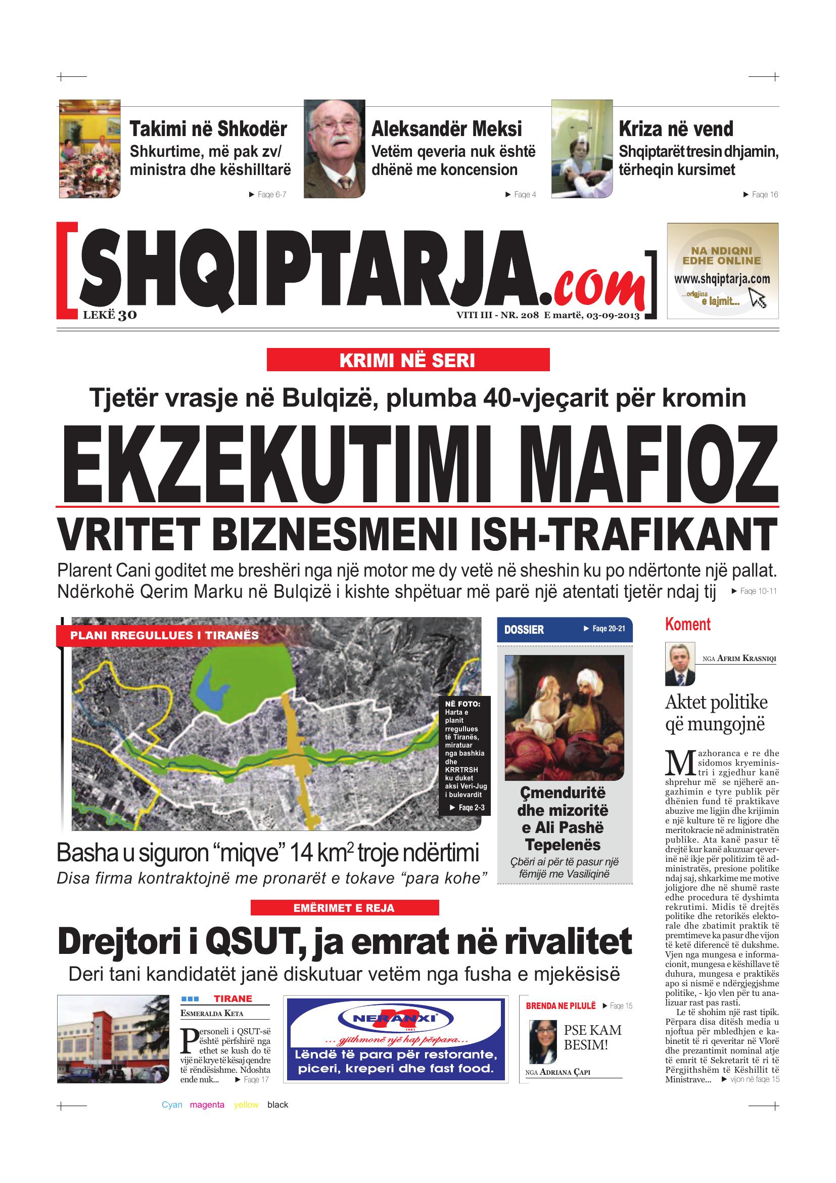 Shqiptarja.com 2013-09-03