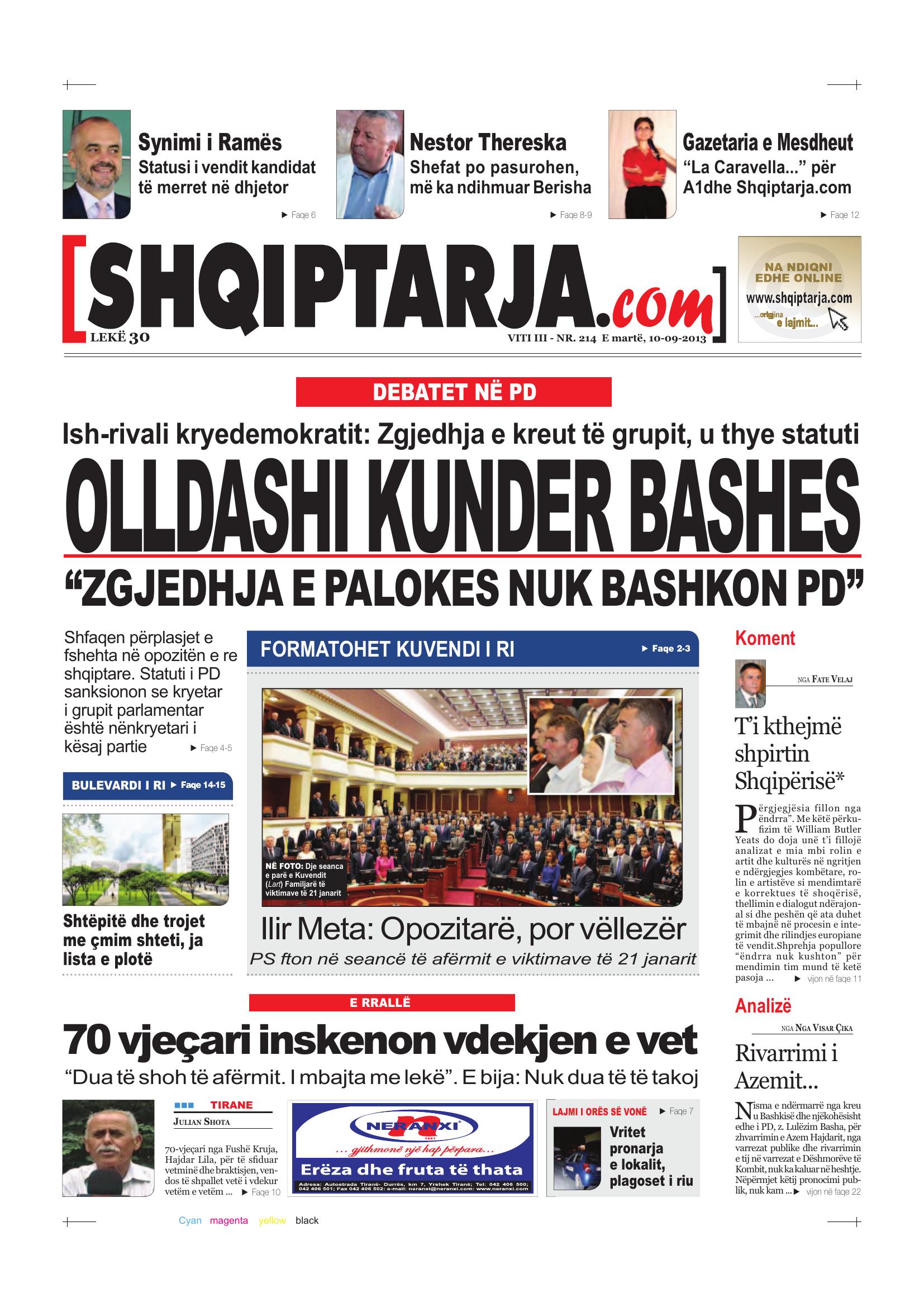 Shqiptarja.com 2013-09-10