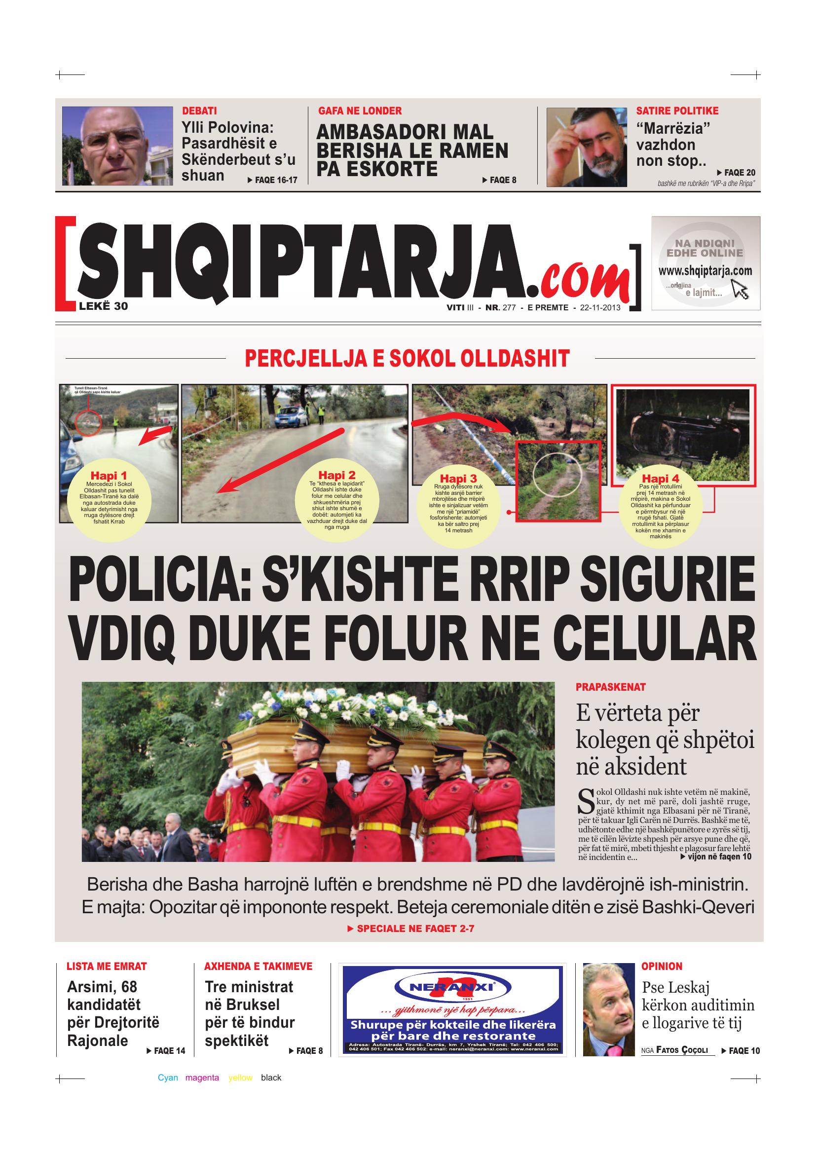 Shqiptarja.com 2013-11-22