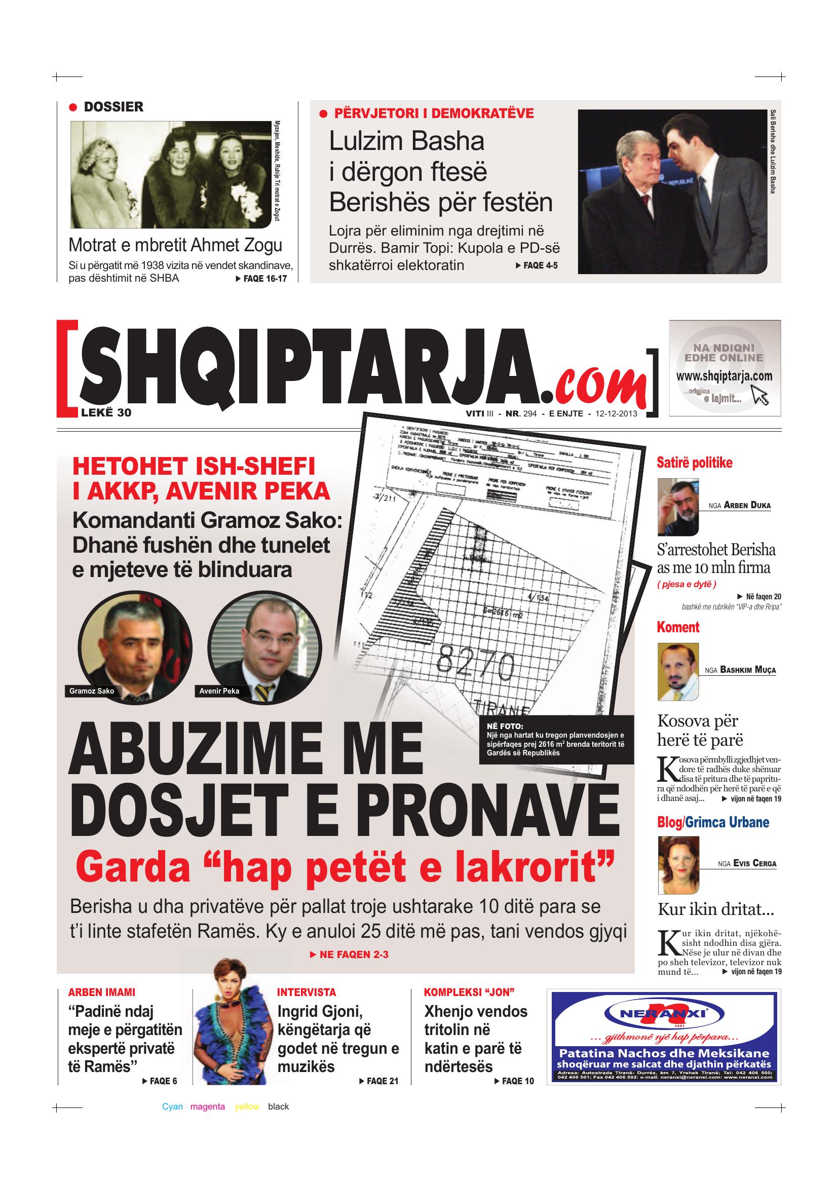 Shqiptarja.com 2013-12-12