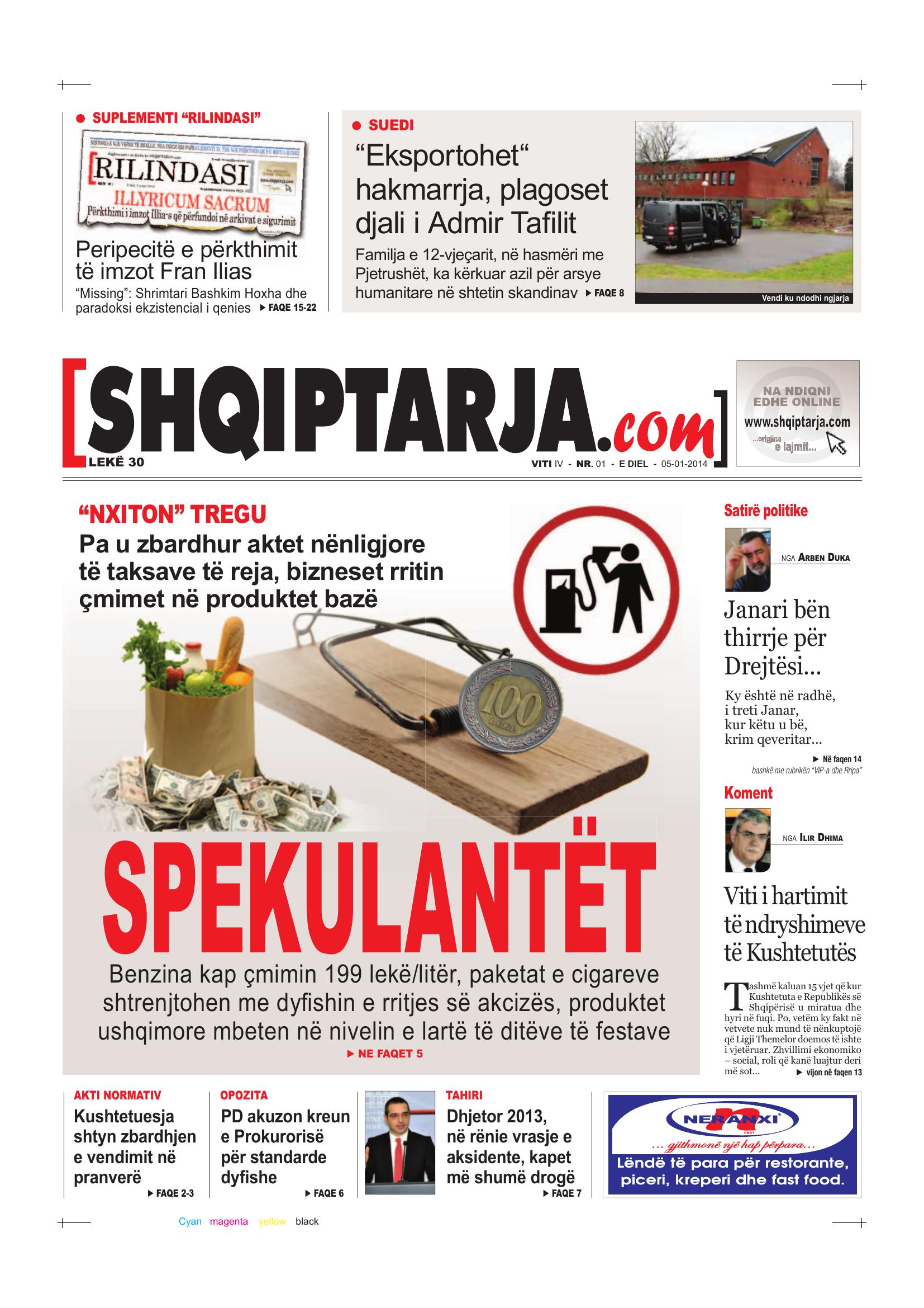 Shqiptarja.com 2014-01-05