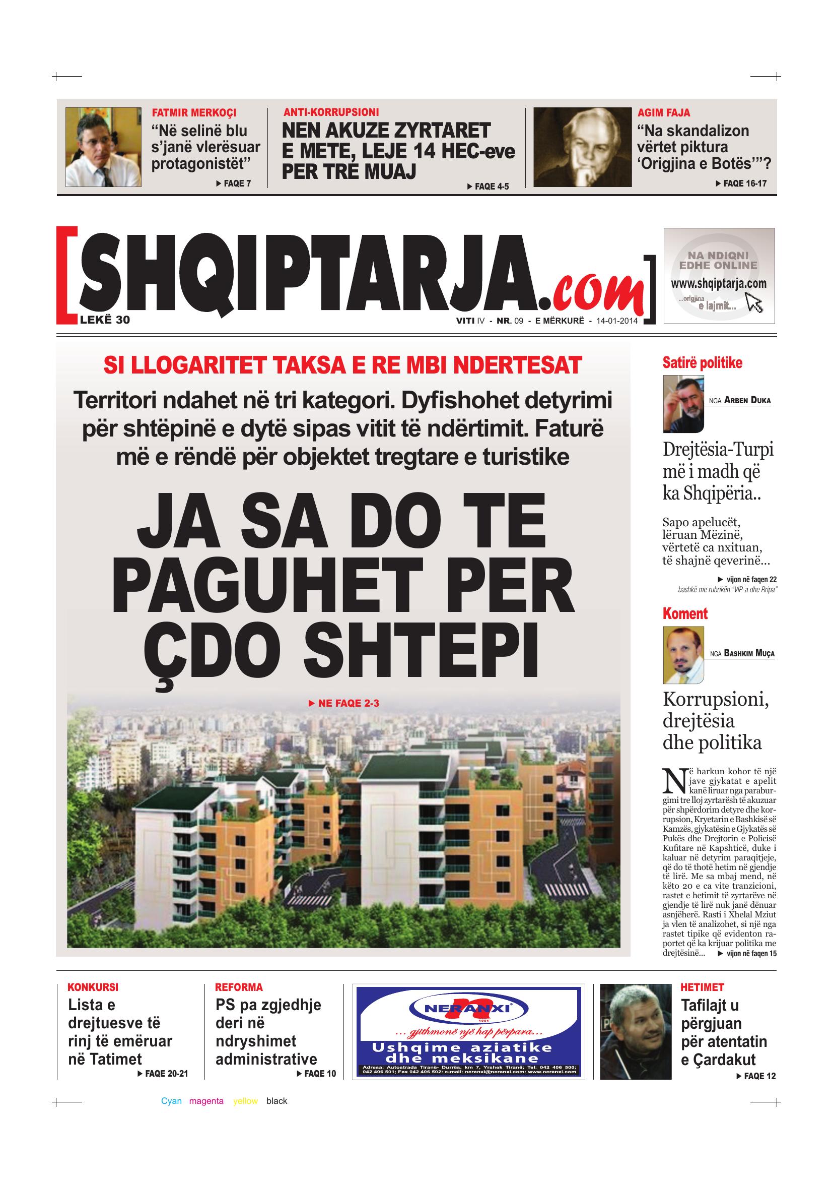 Shqiptarja.com 2014-01-14