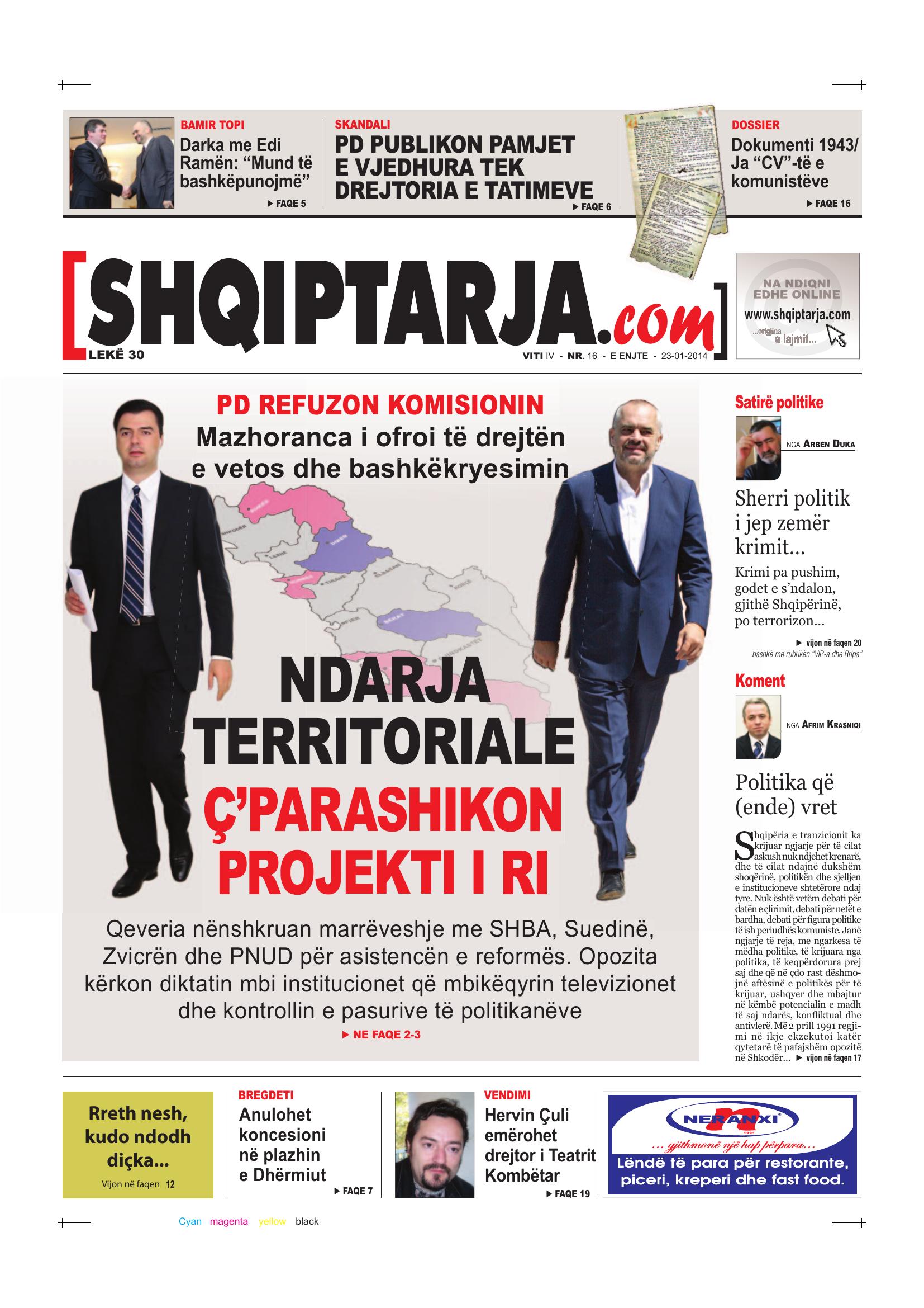 Shqiptarja.com 2014-01-23