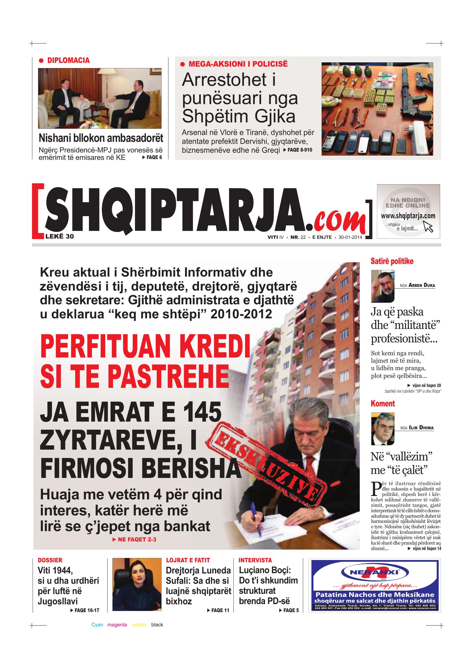Shqiptarja.com 2014-01-30