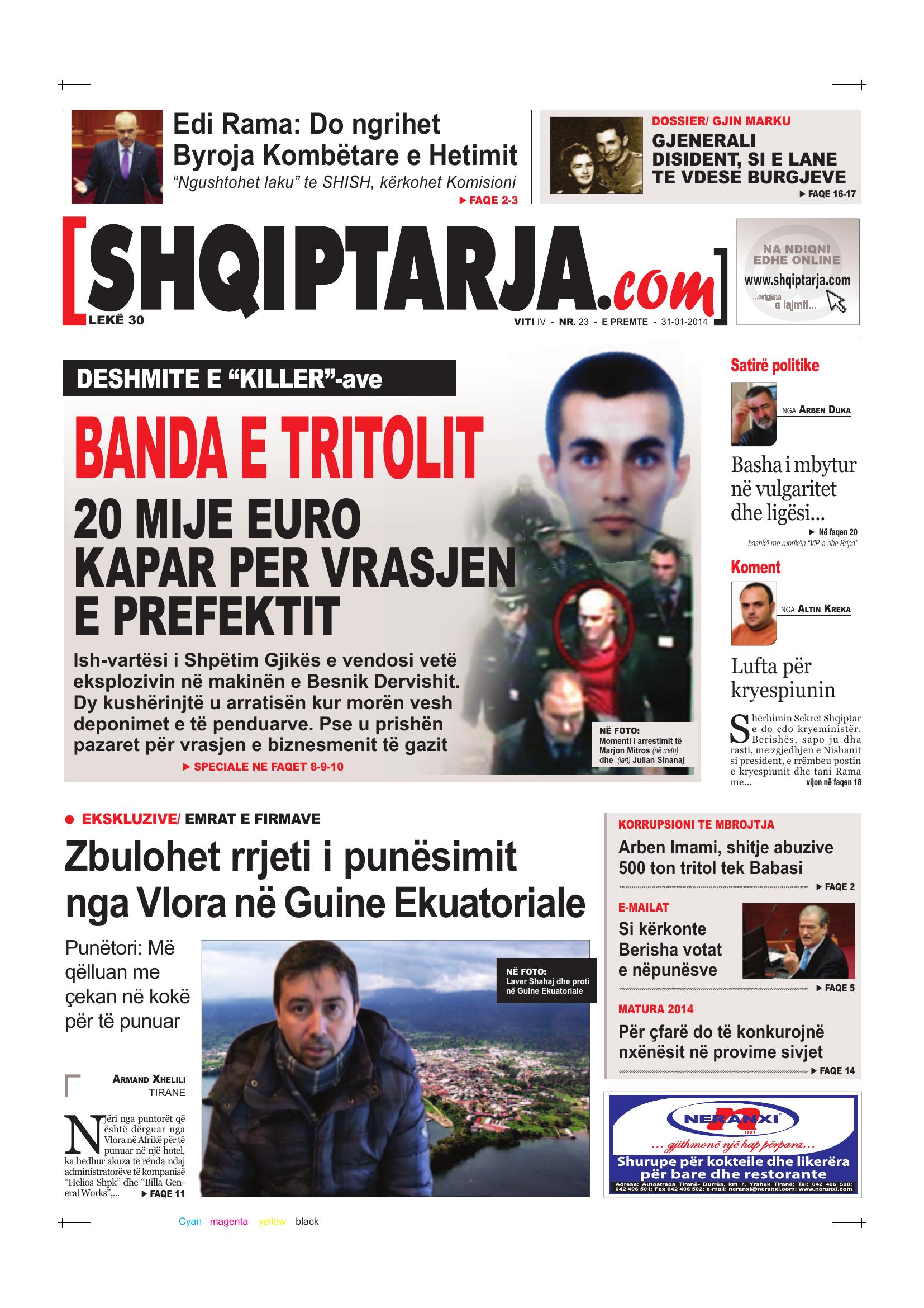 Shqiptarja.com 2014-01-31