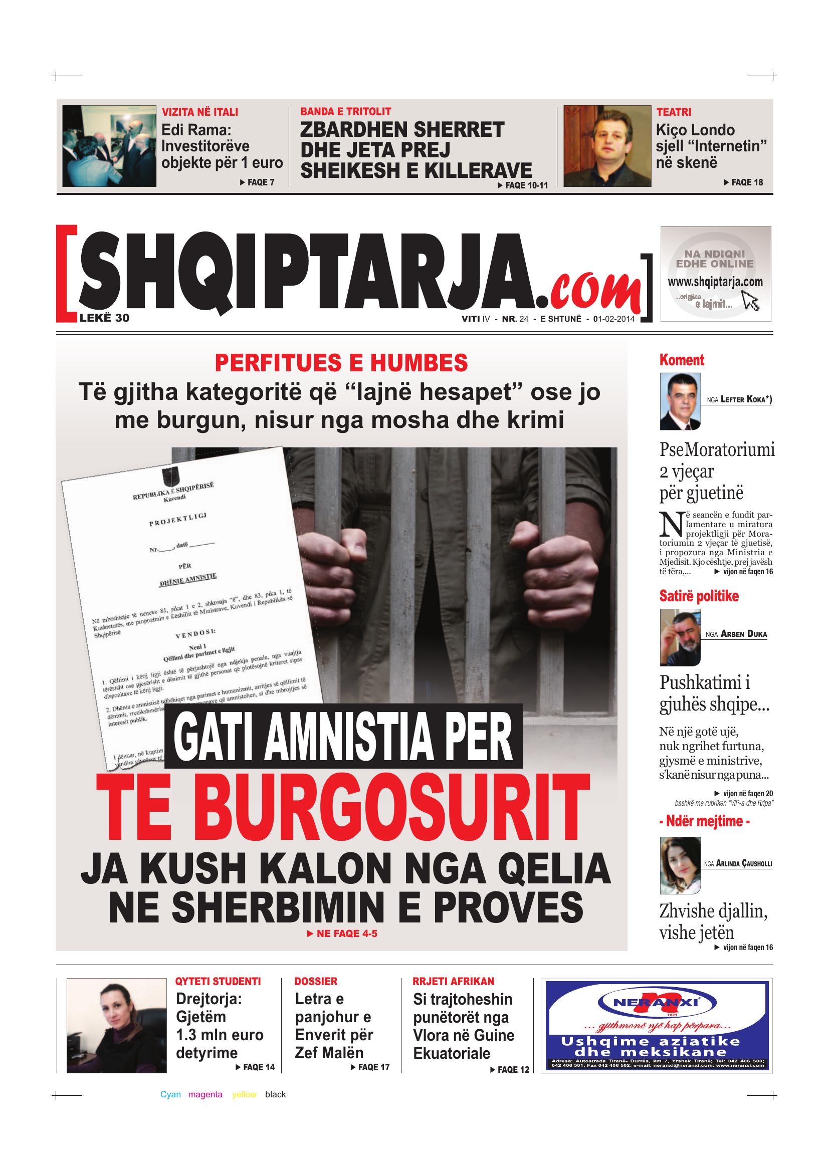 Shqiptarja.com 2014-02-01