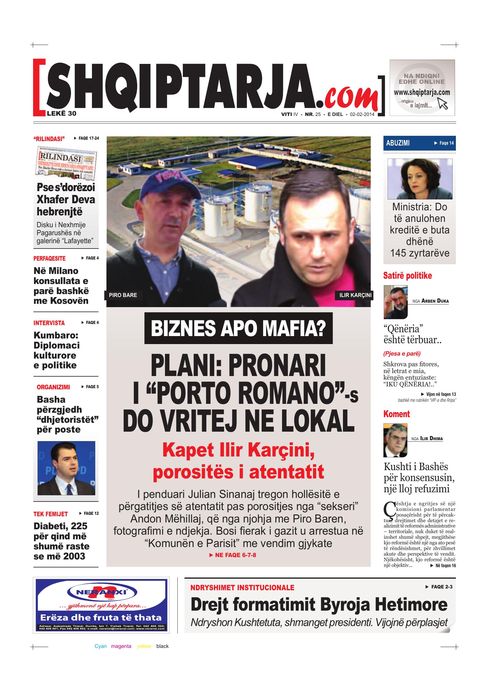 Shqiptarja.com 2014-02-02