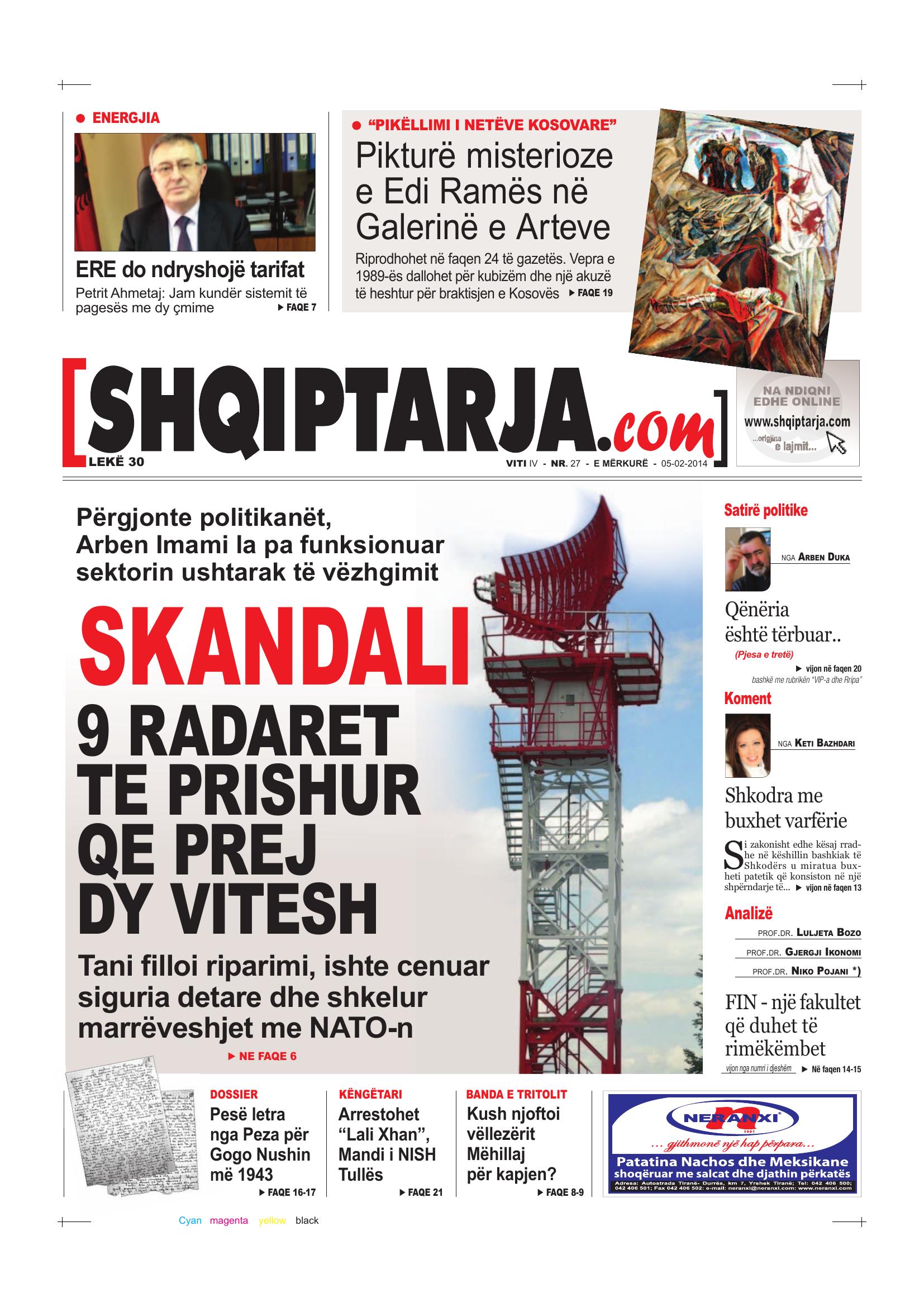 Shqiptarja.com 2014-02-05