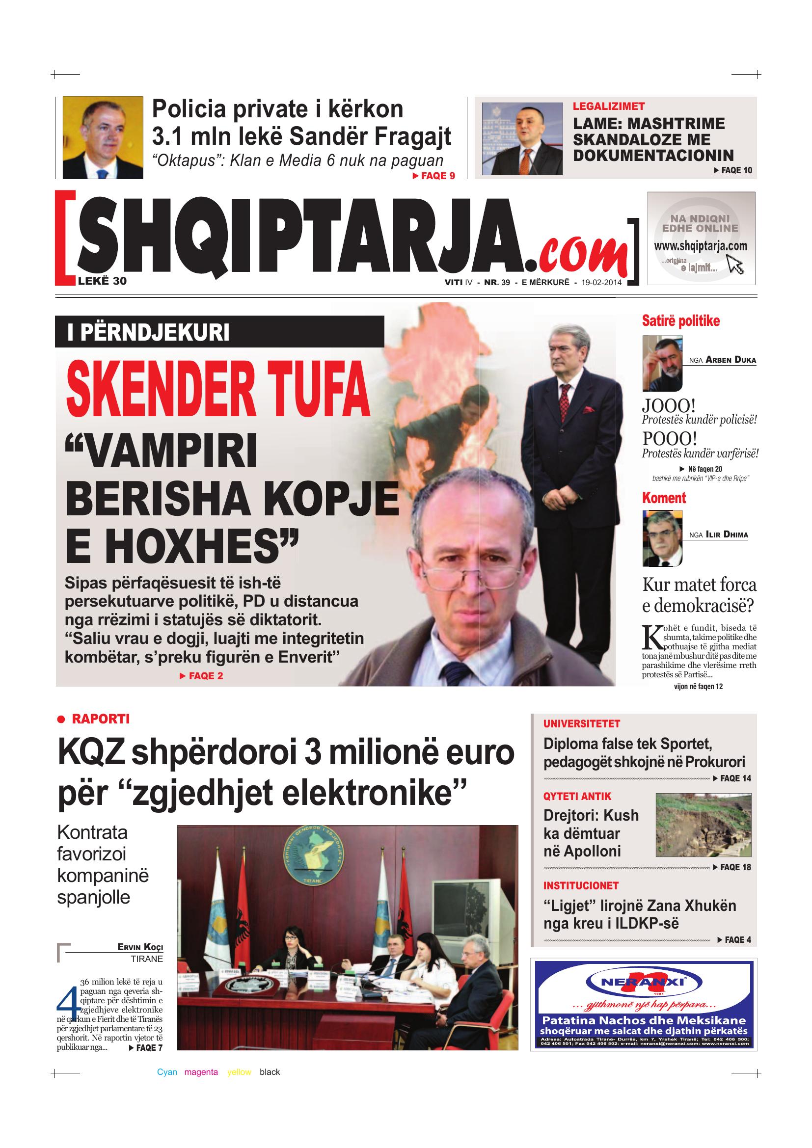Shqiptarja.com 2014-02-19