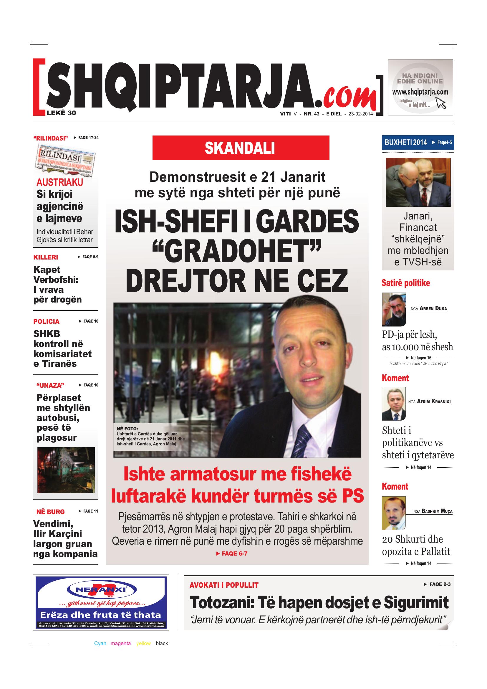 Shqiptarja.com 2014-02-23