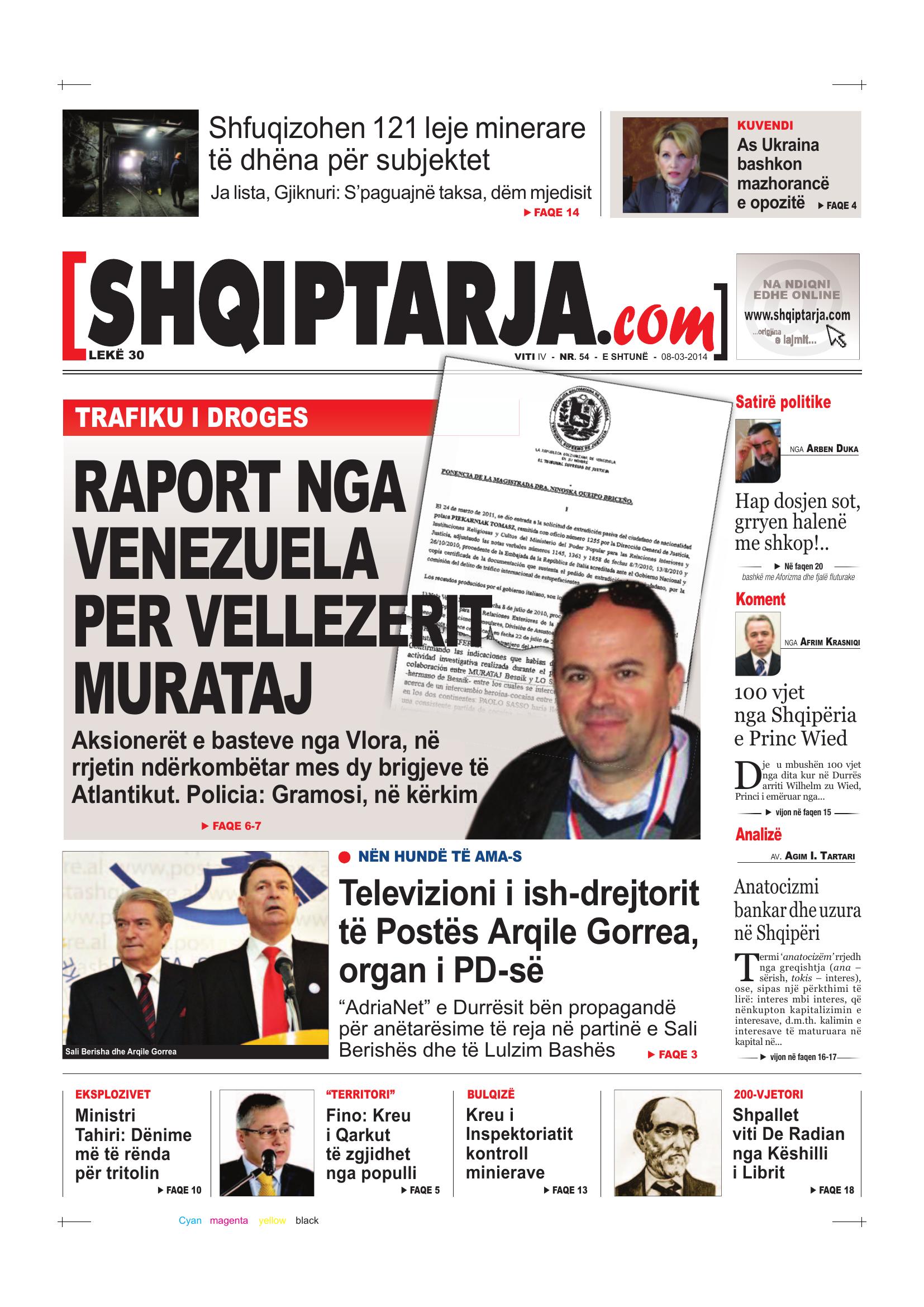 Shqiptarja.com 2014-03-08