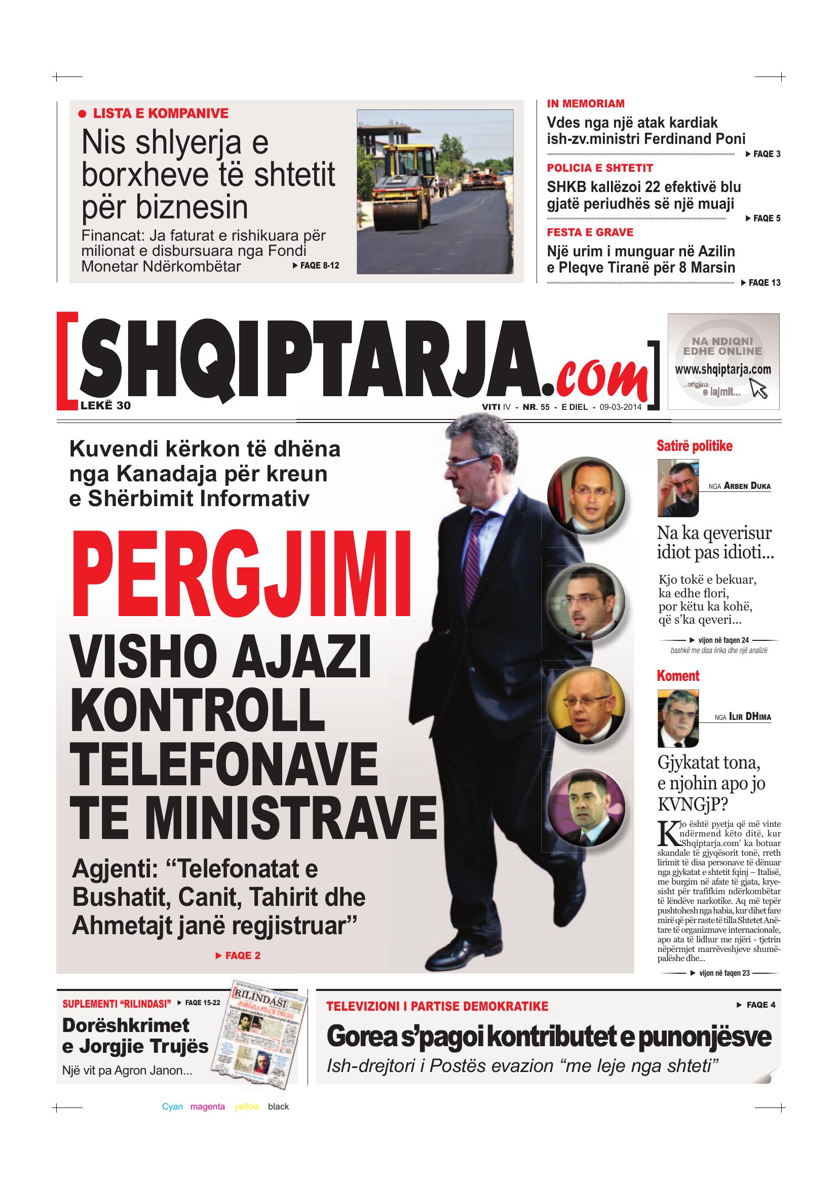 Shqiptarja.com 2014-03-09