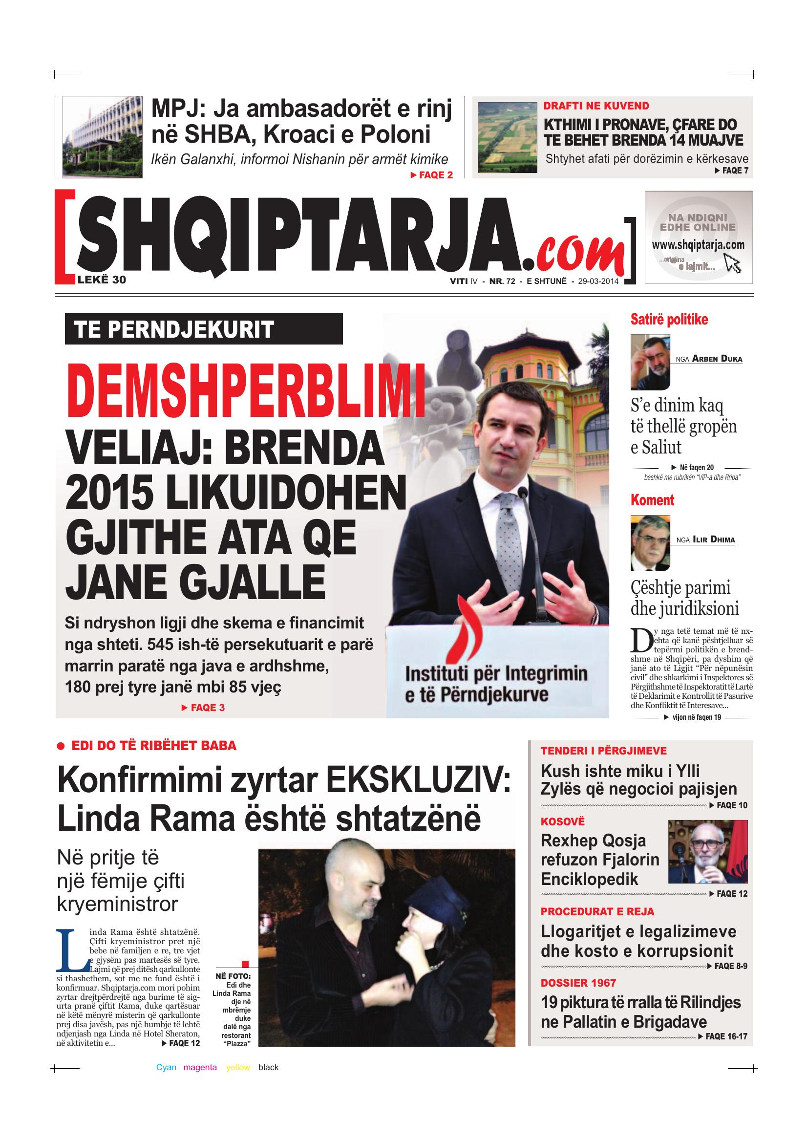 Shqiptarja.com 2014-03-29