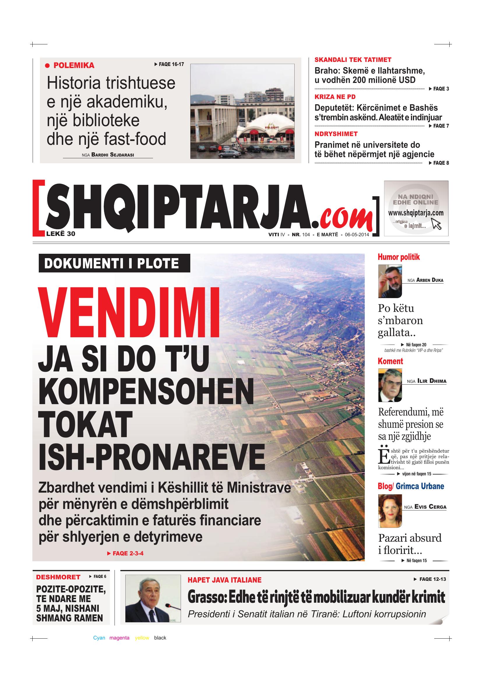 Shqiptarja.com 2014-05-06