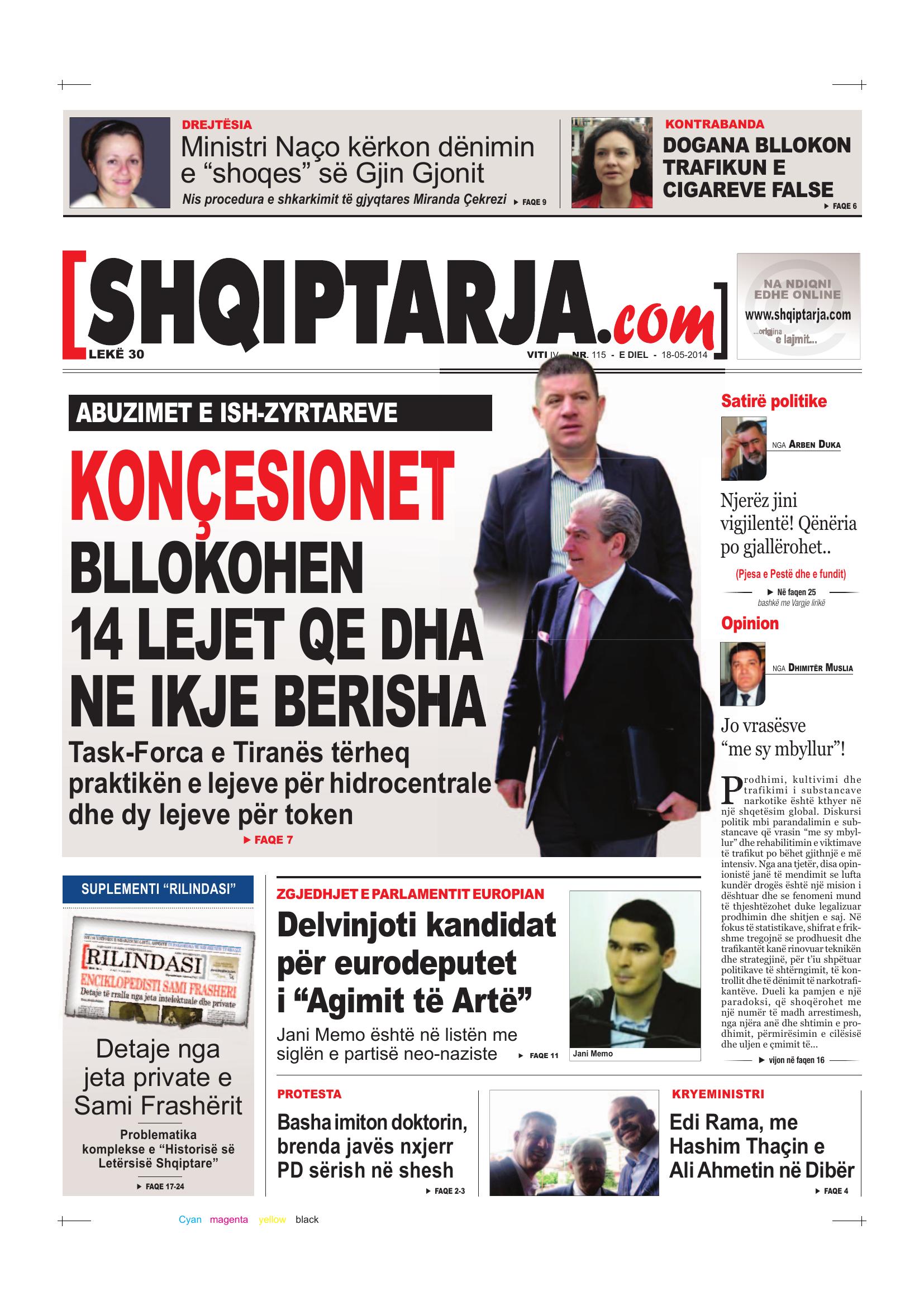 Shqiptarja.com 2014-05-18