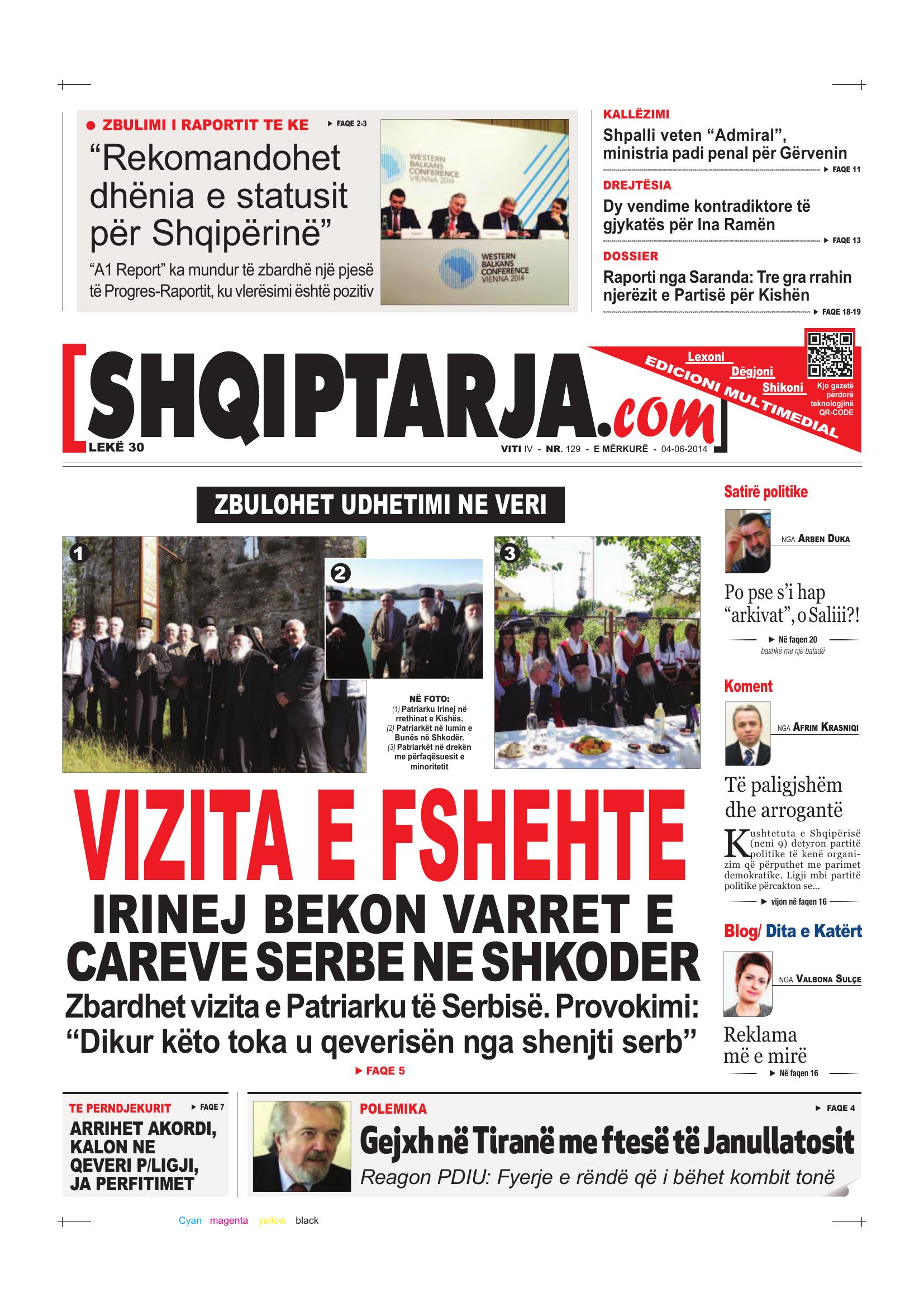Shqiptarja.com 2014-06-04
