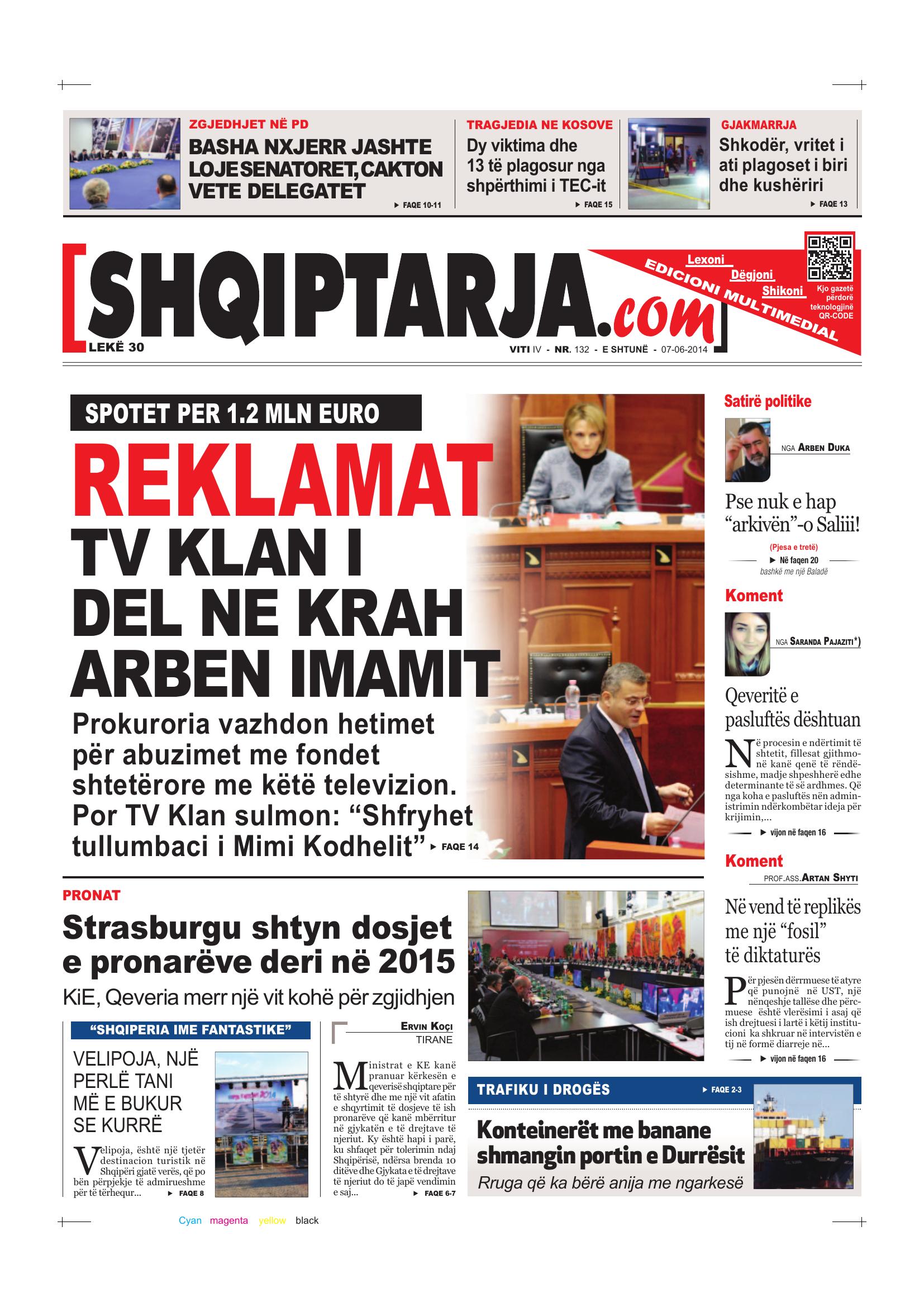 Shqiptarja.com 2014-06-07