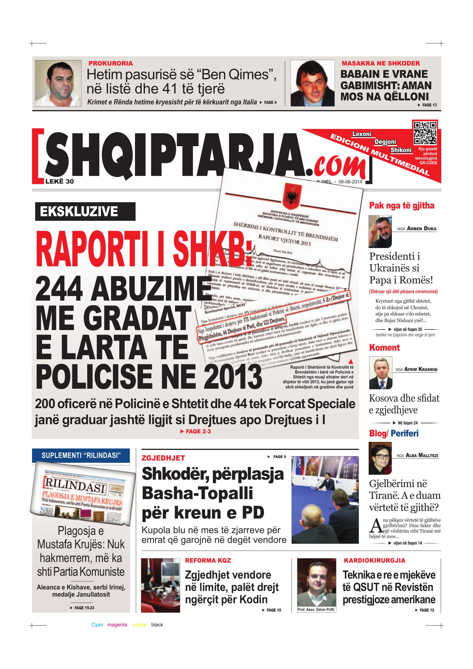 Shqiptarja.com 2014-06-08