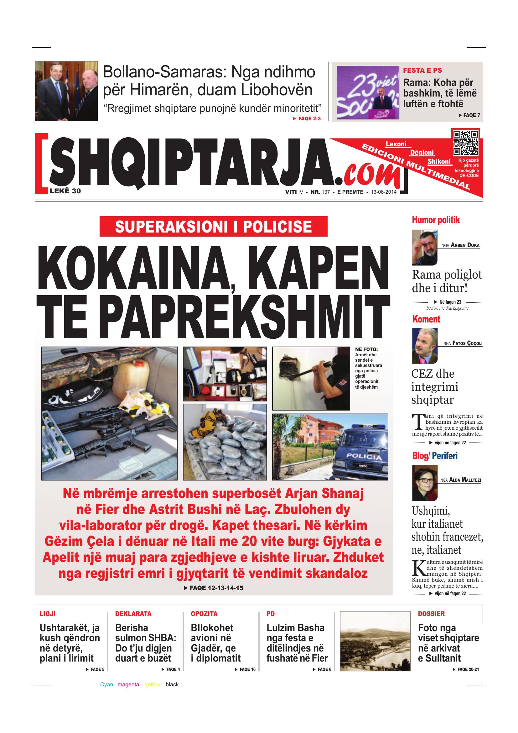 Shqiptarja.com 2014-06-13