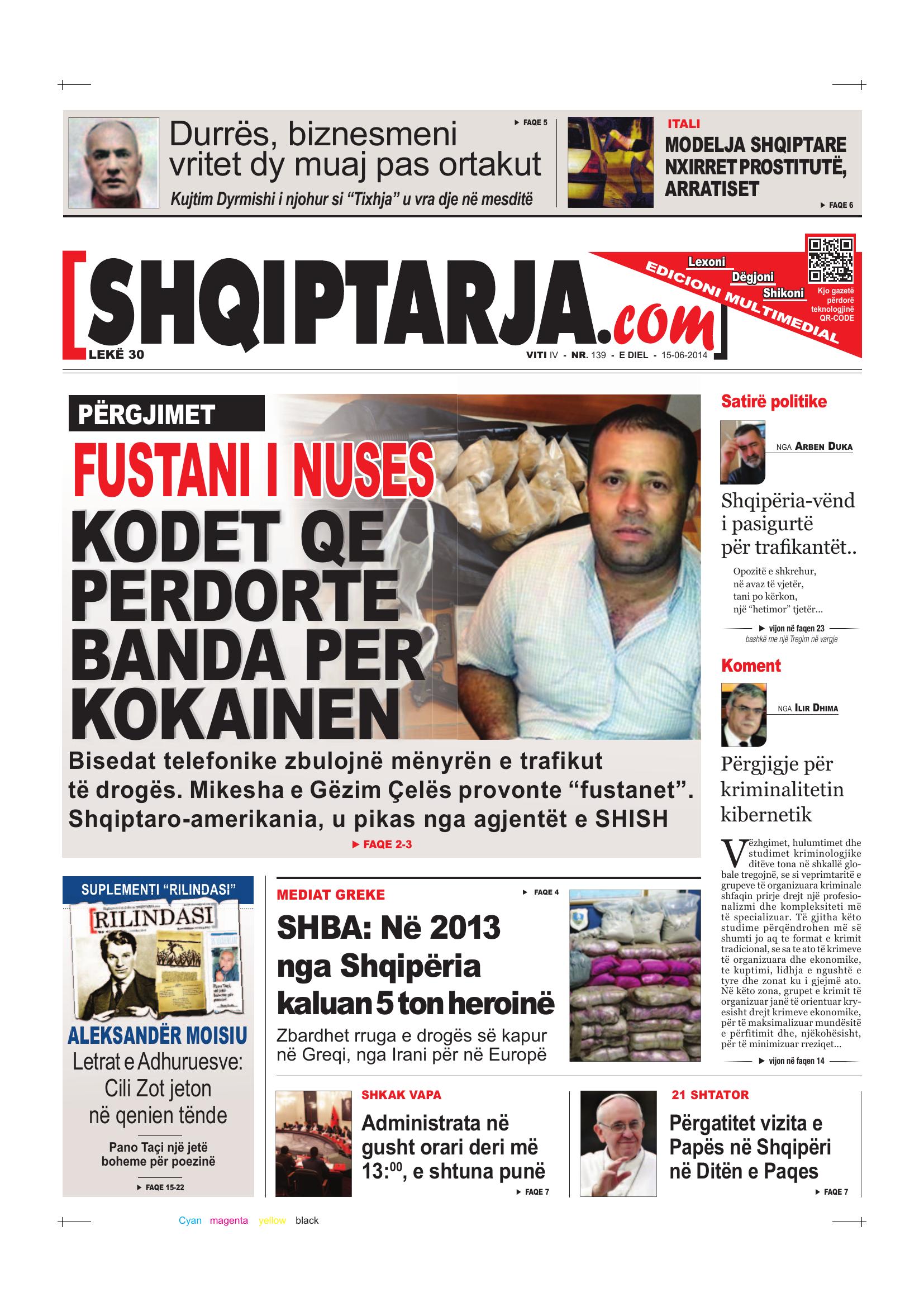 Shqiptarja.com 2014-06-15