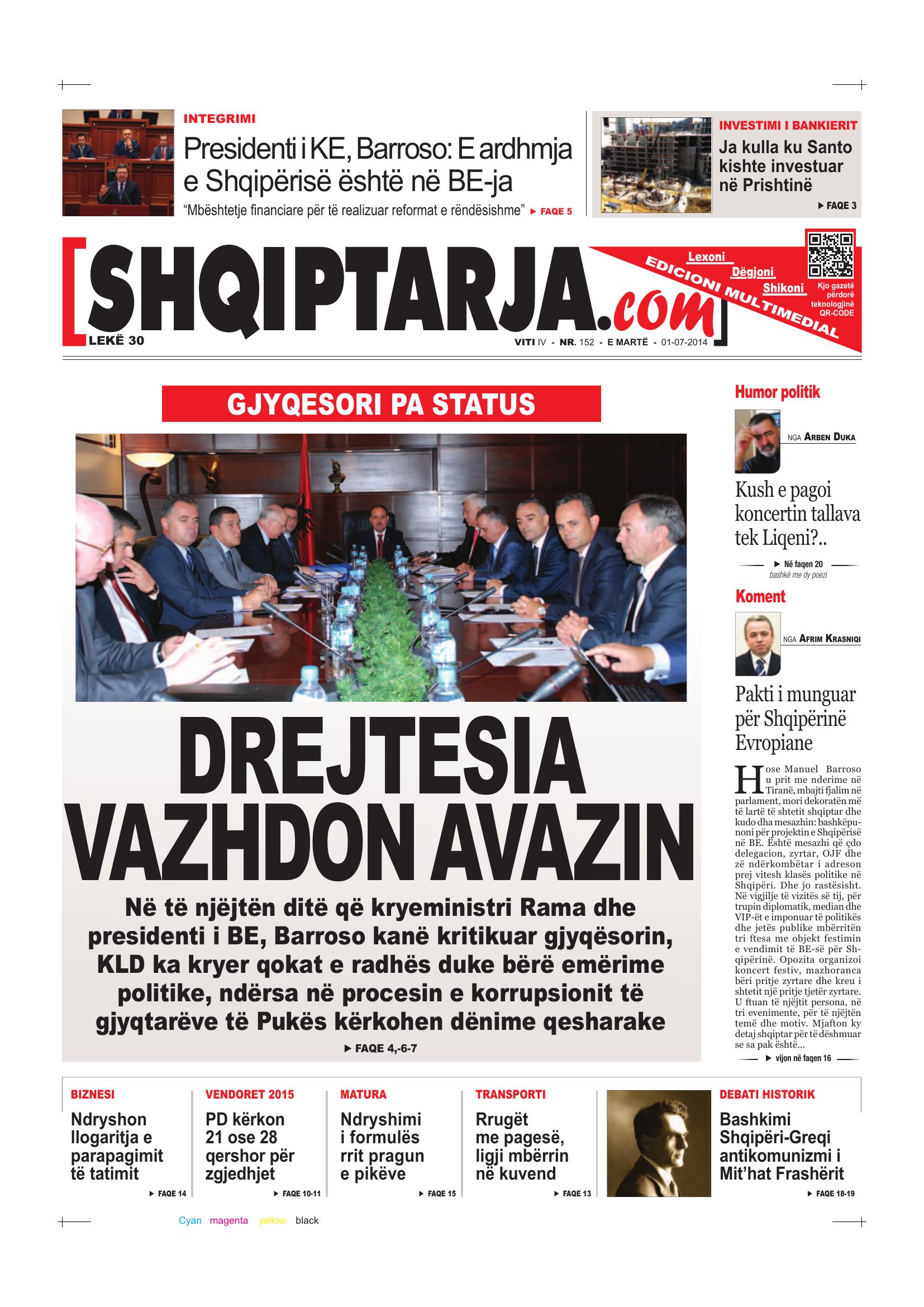 Shqiptarja.com 2014-07-01