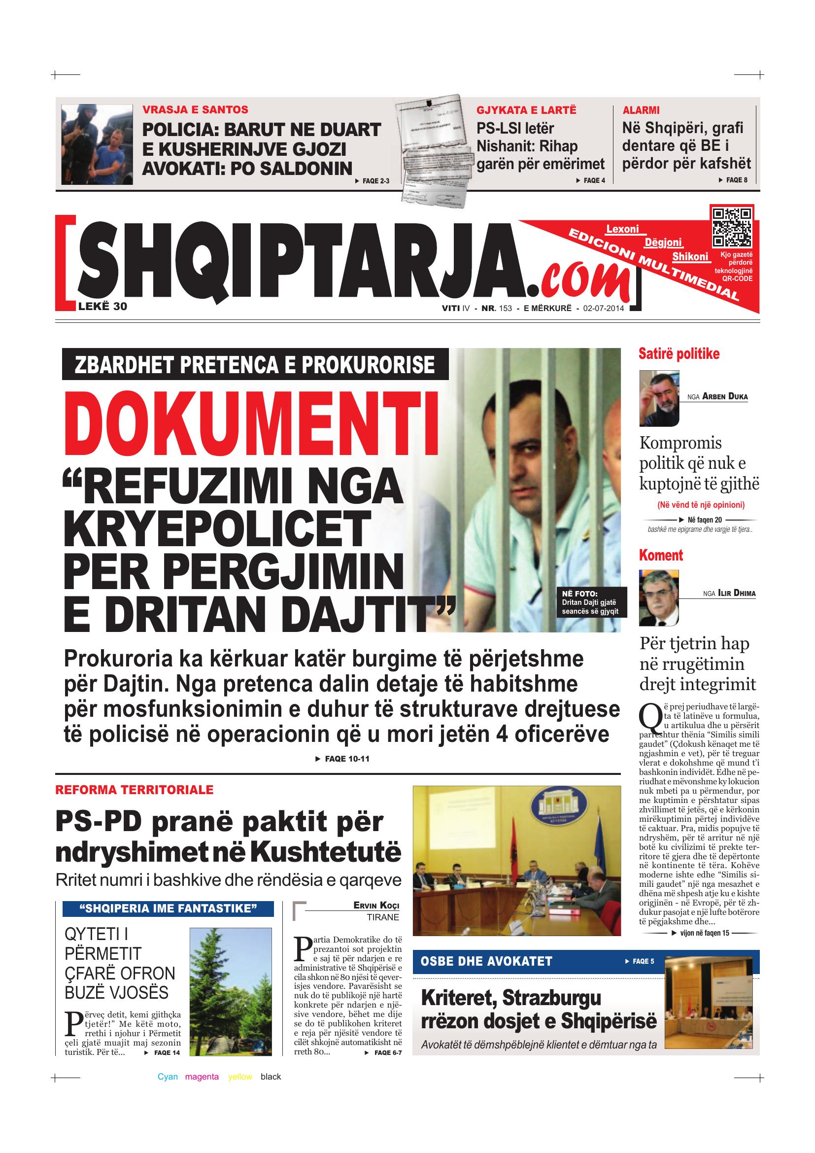 Shqiptarja.com 2014-07-02