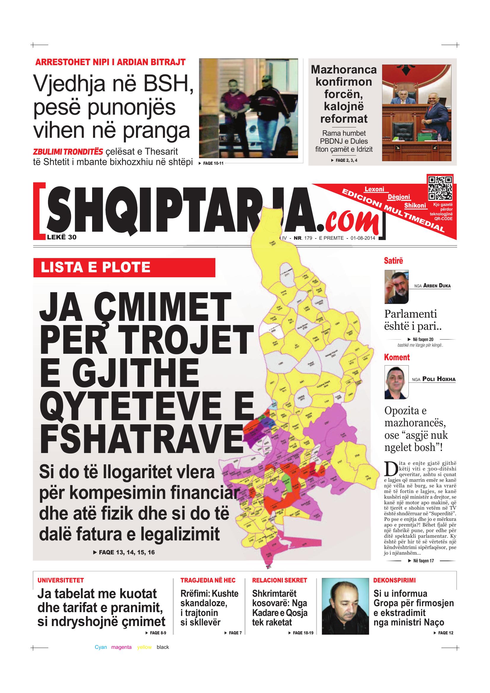 Shqiptarja.com 2014-08-01