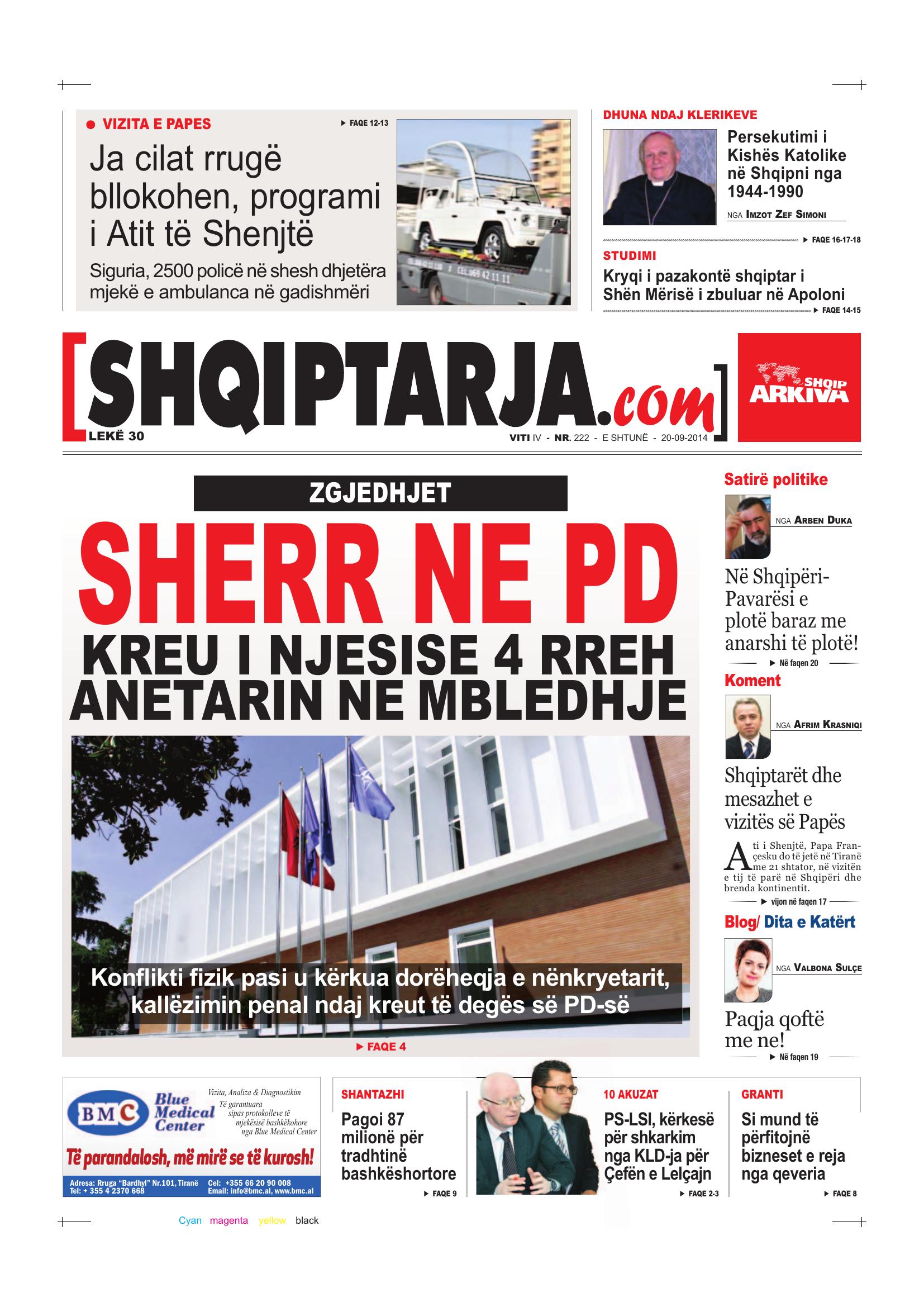 Shqiptarja.com 2014-09-20
