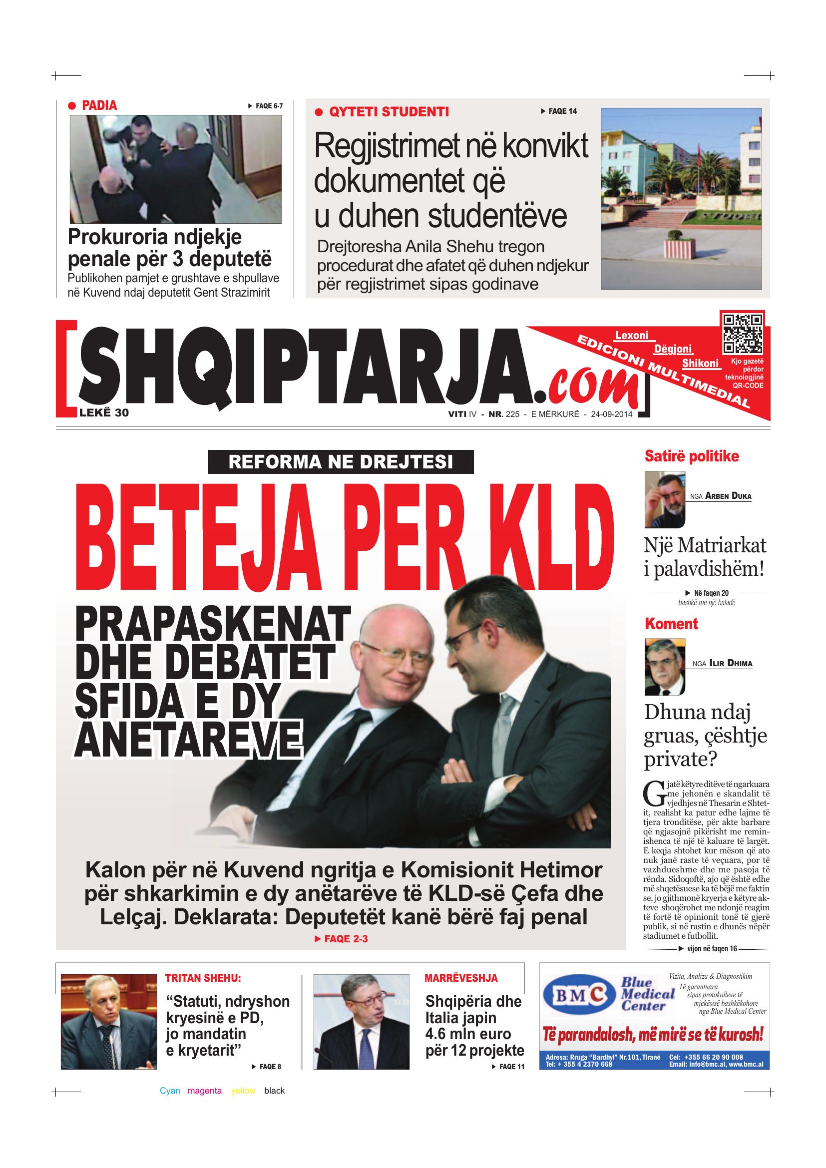 Shqiptarja.com 2014-09-24