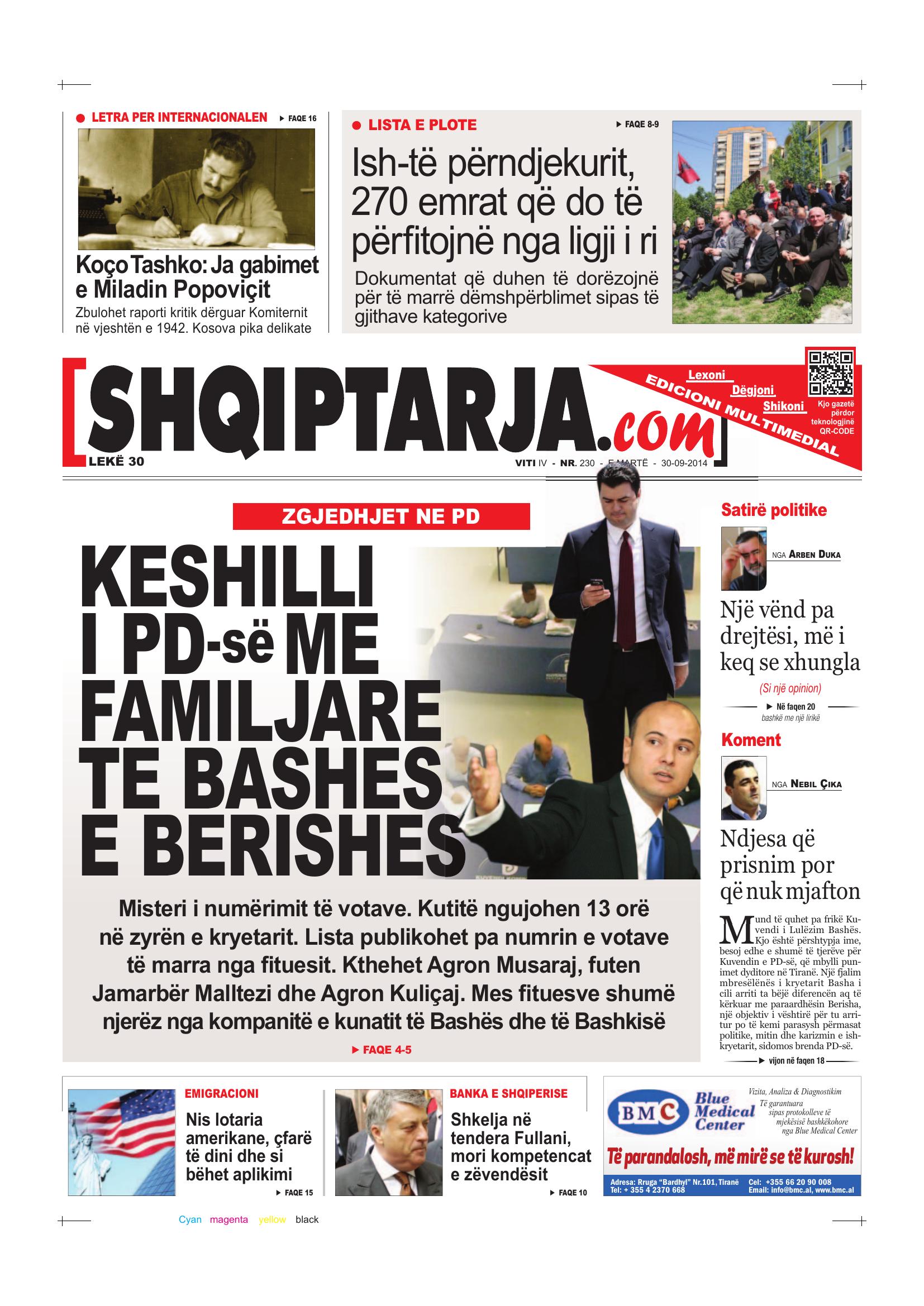 Shqiptarja.com 2014-09-30