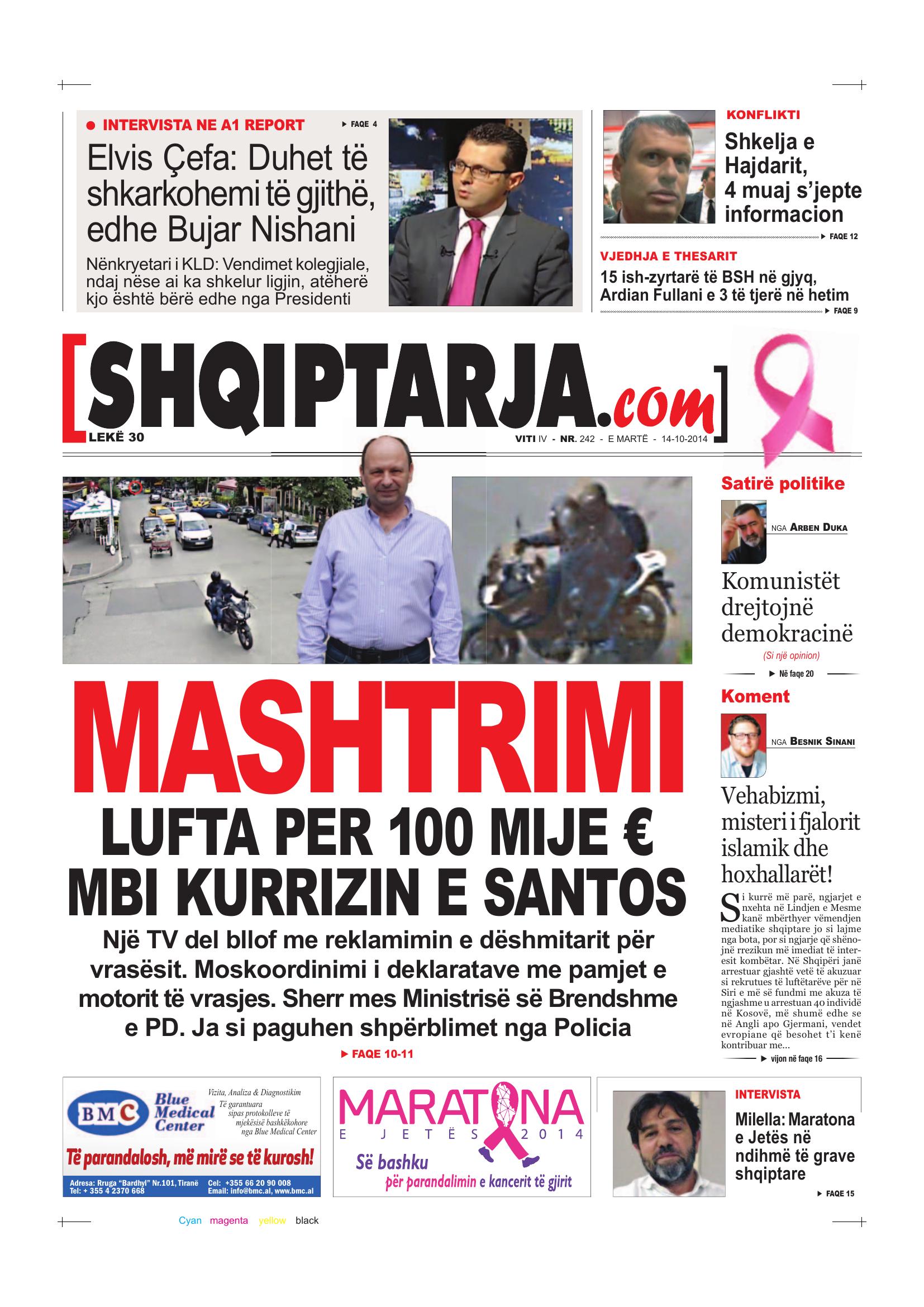 Shqiptarja.com 2014-10-14