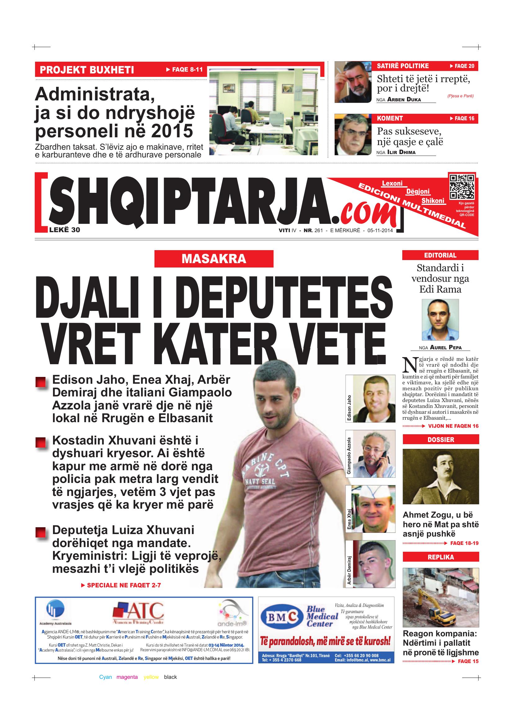 Shqiptarja.com 2014-11-05