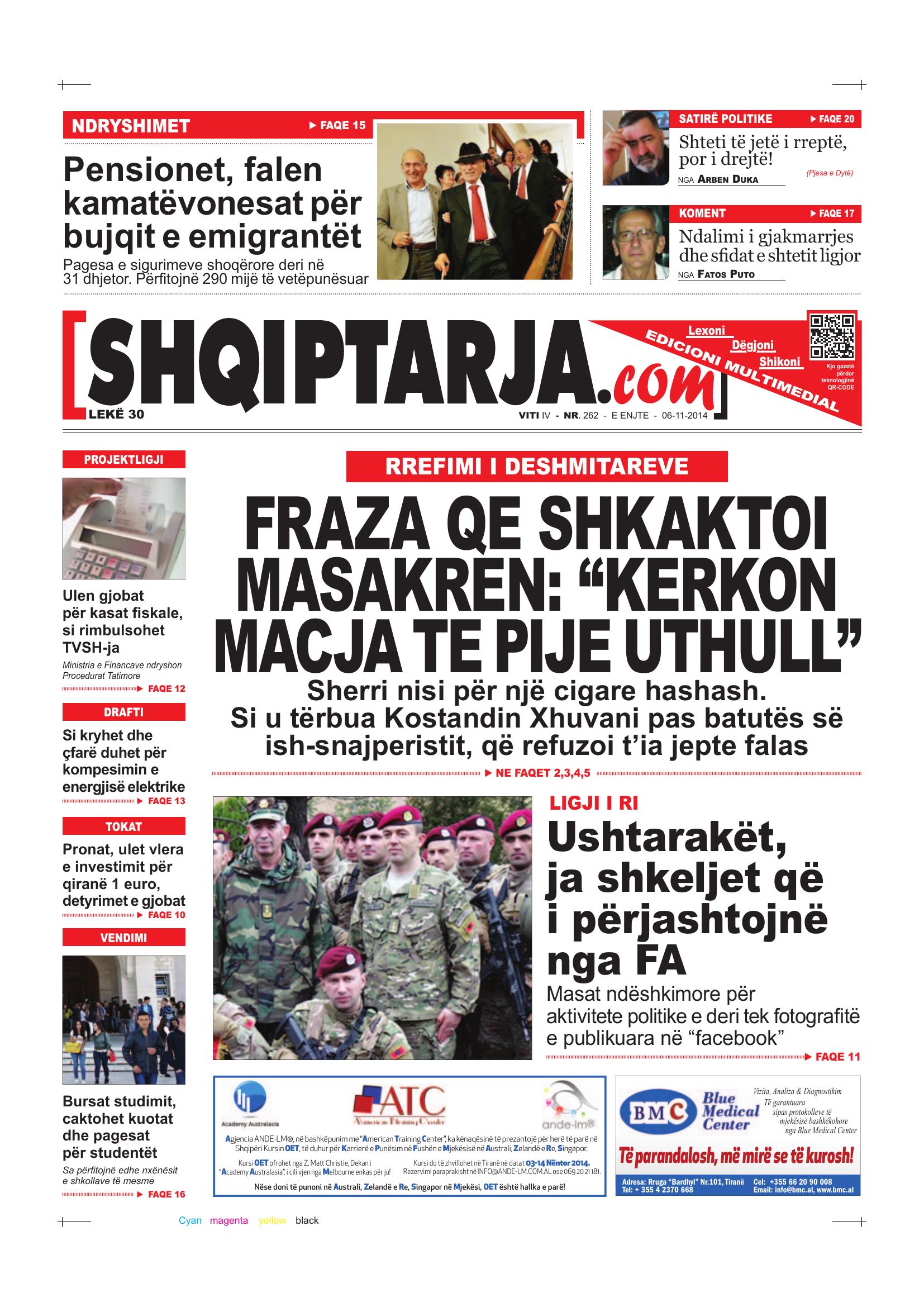 Shqiptarja.com 2014-11-06
