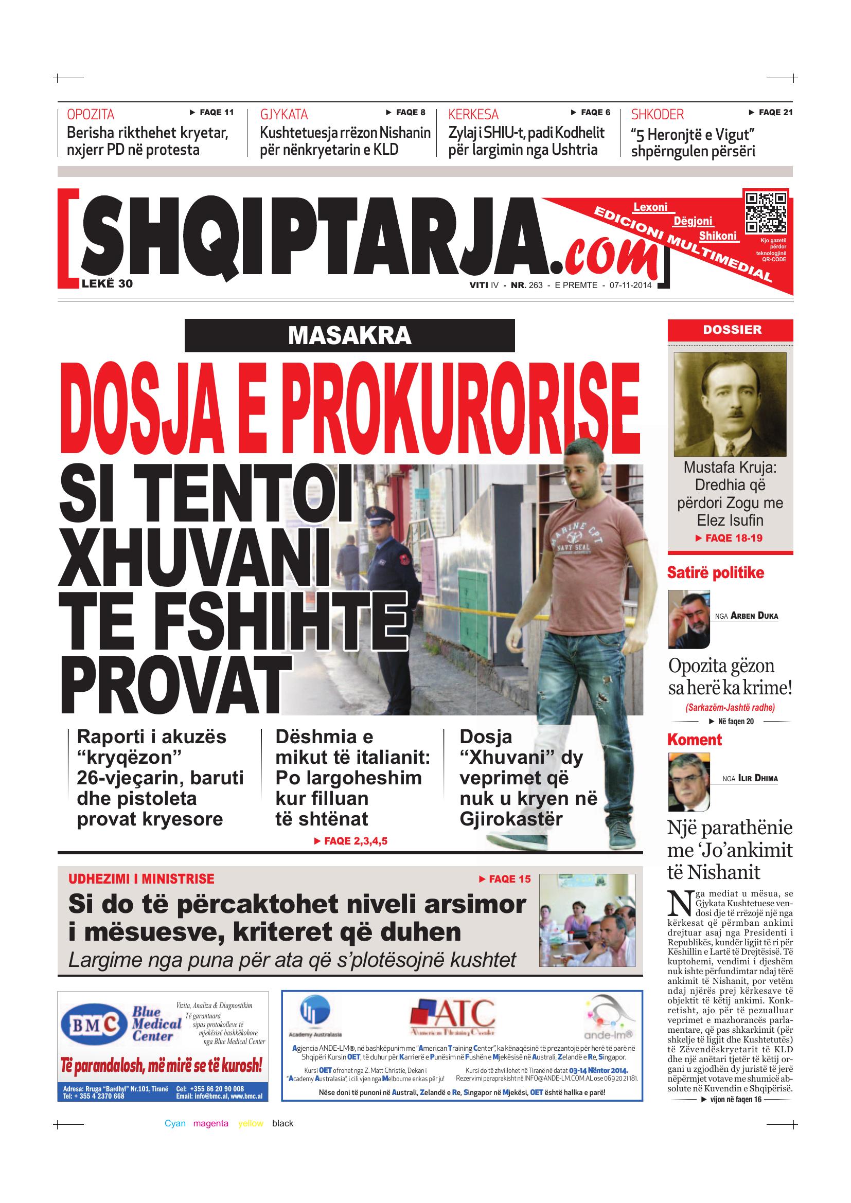 Shqiptarja.com 2014-11-07