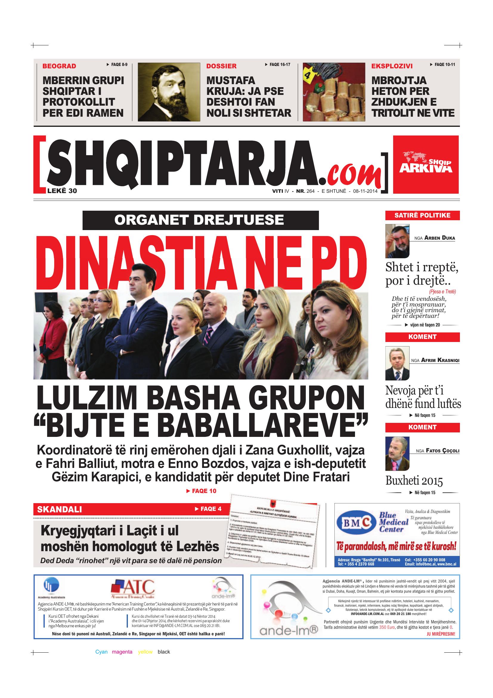 Shqiptarja.com 2014-11-08