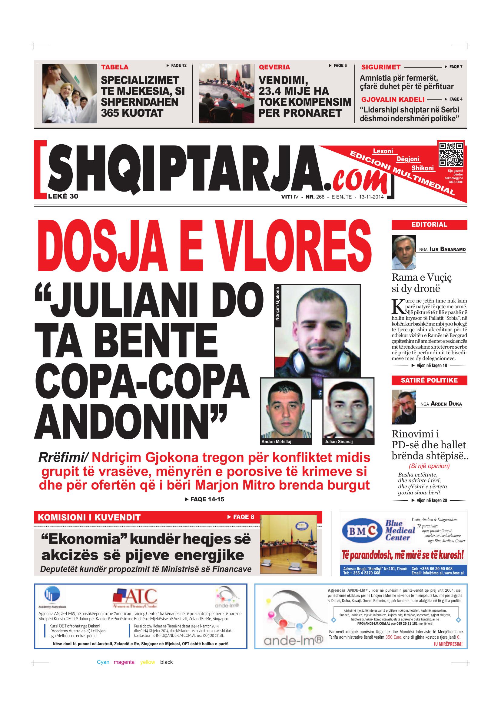 Shqiptarja.com 2014-11-13